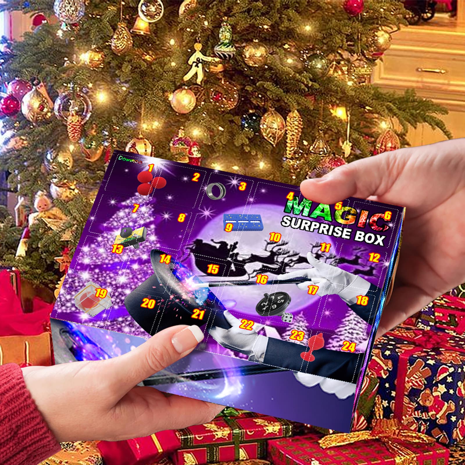 Magic Decompression Blind Box Christmas Spirit Gift image 1