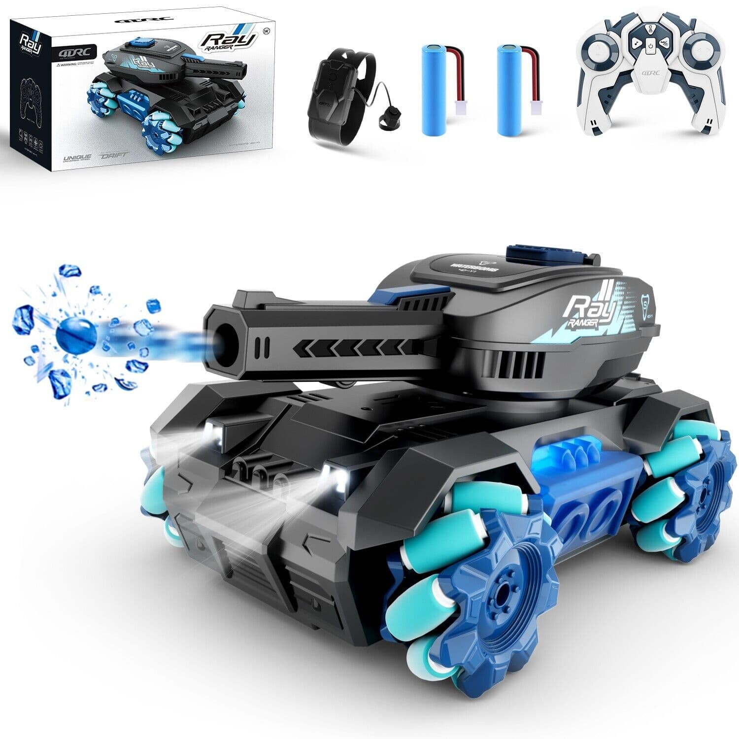 RC Tank Toys Four Wheel Drive Remote image 1