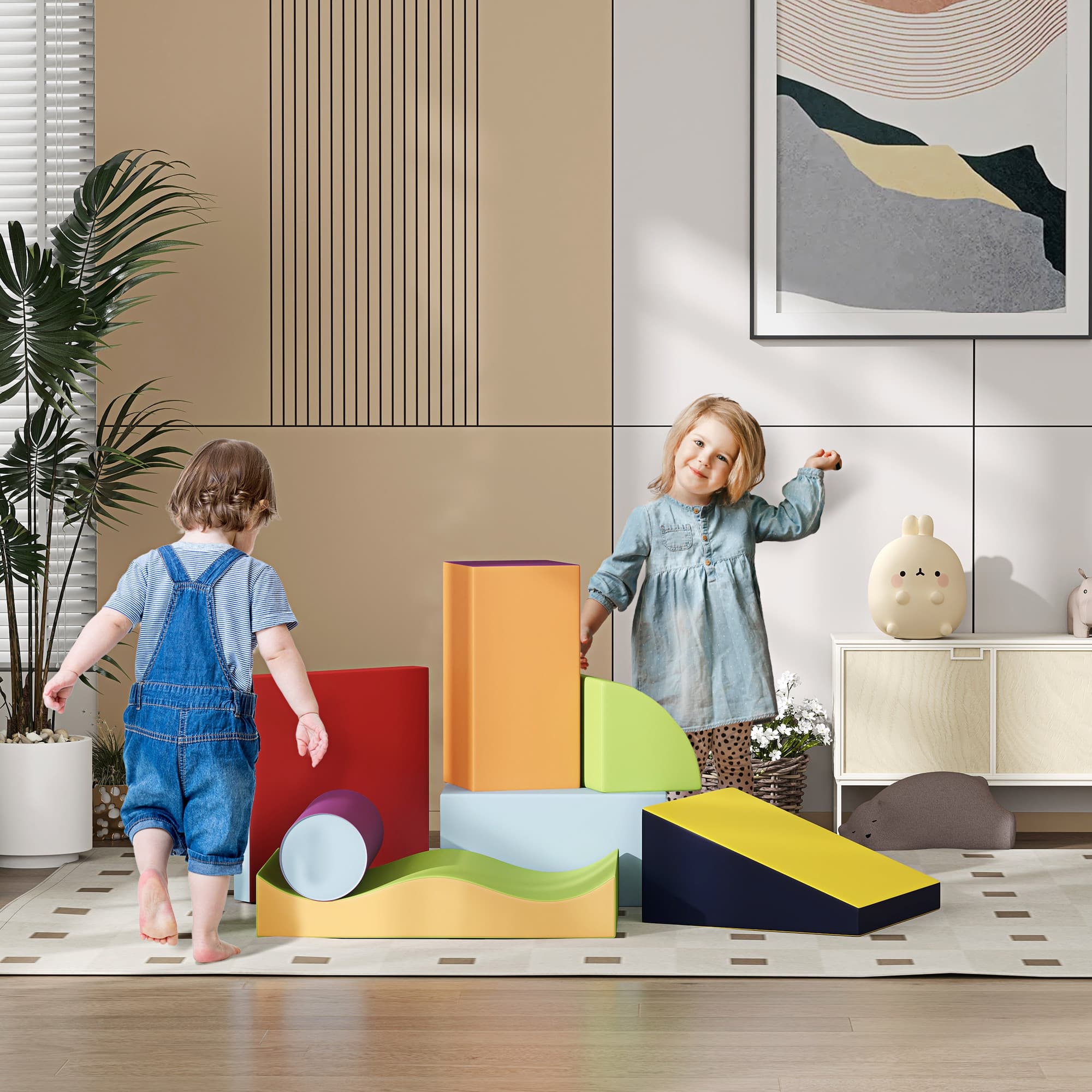 7 Piece Climb and Crawl Activity Play image 1