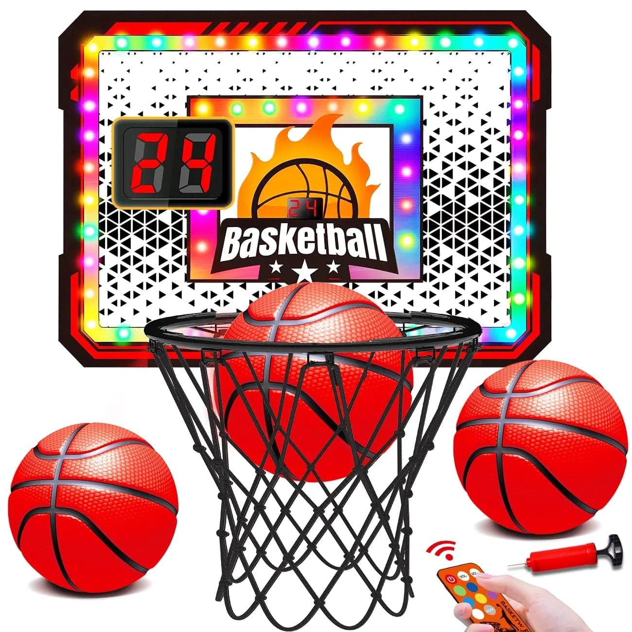 Basketball Hoop Indoor Light Up Basketball Hoops image 1