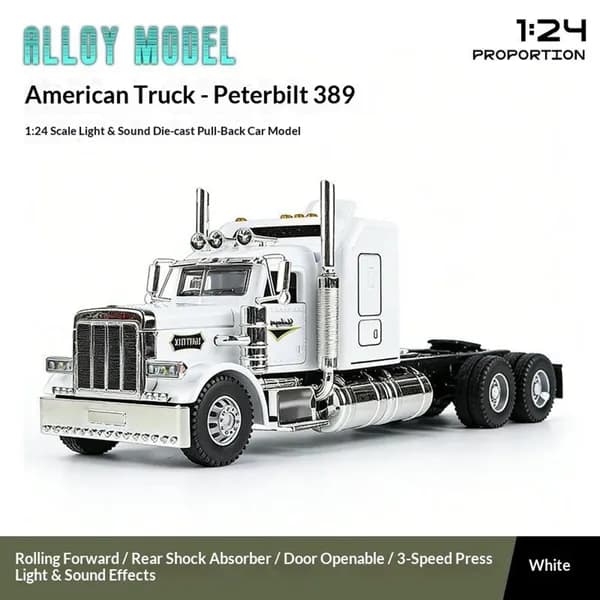 Semi Truck Toys For Boy Heavy Trucks,Metal image 1