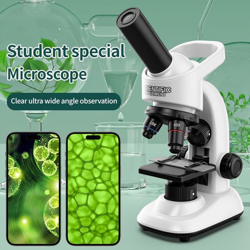 Microscope ProfessionalModel 40X-16000xWhite,only Can Be Used On image 1