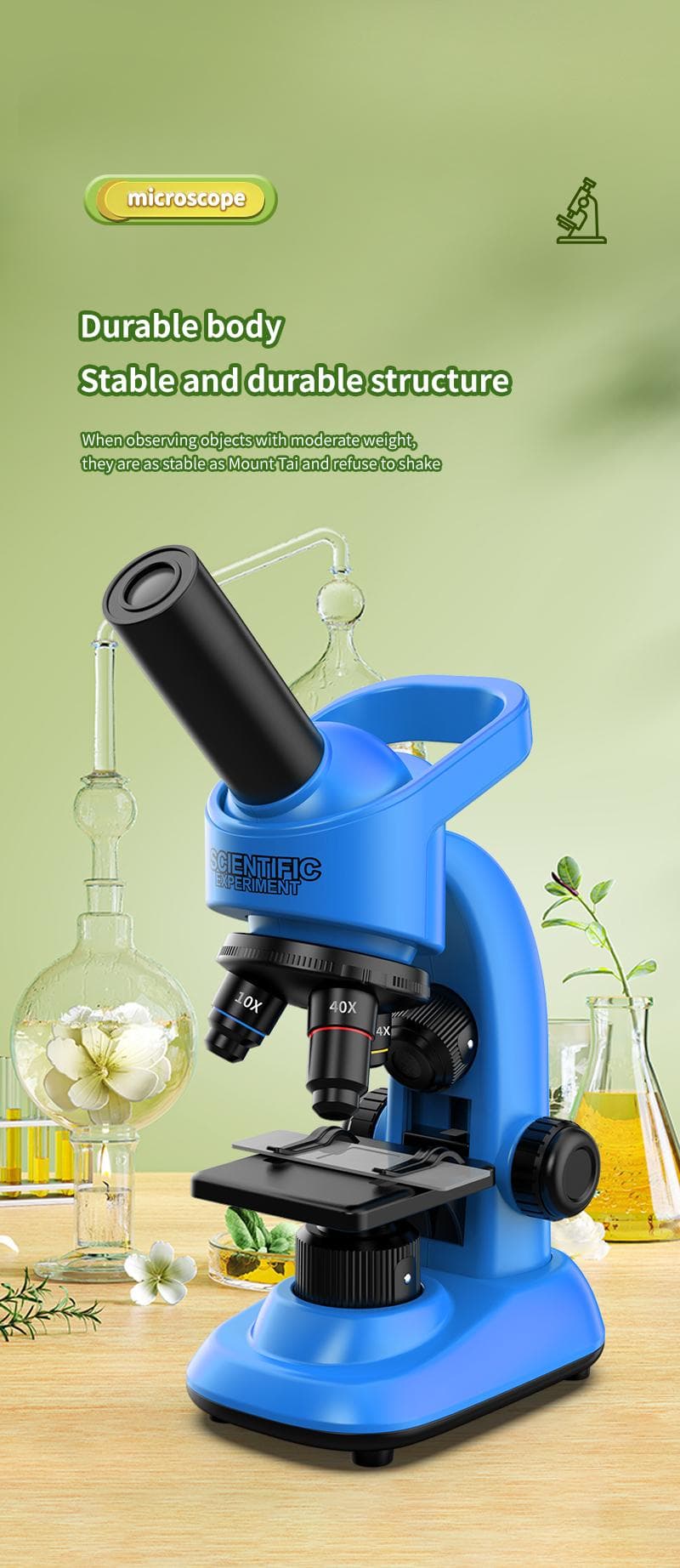 Microscope Professional Model 40X-16000X White,Please Note That image 15