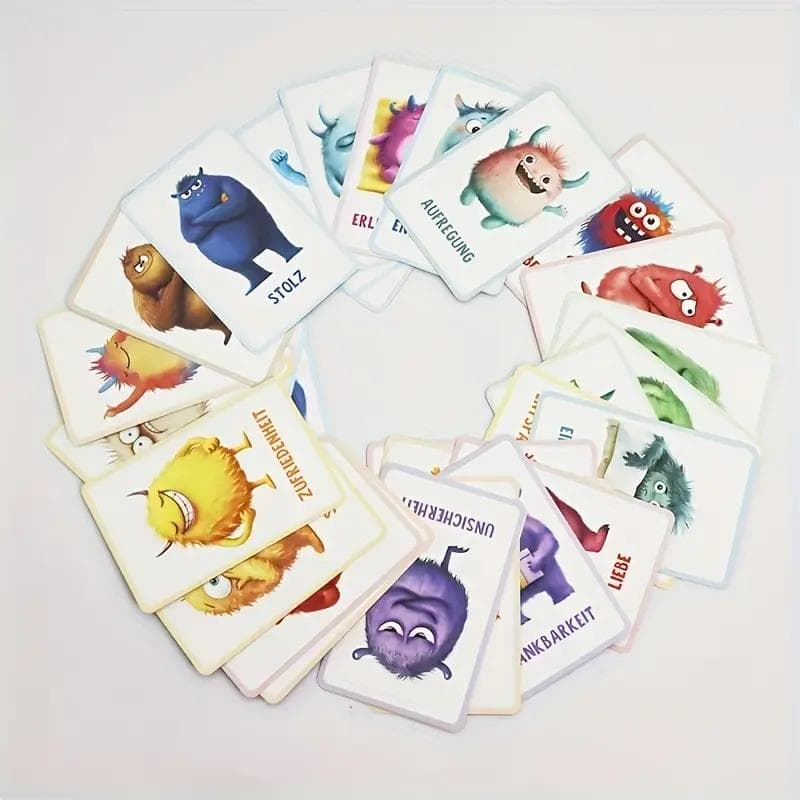 Puzzle Emotion Cards - Cute Design Emotion image 13