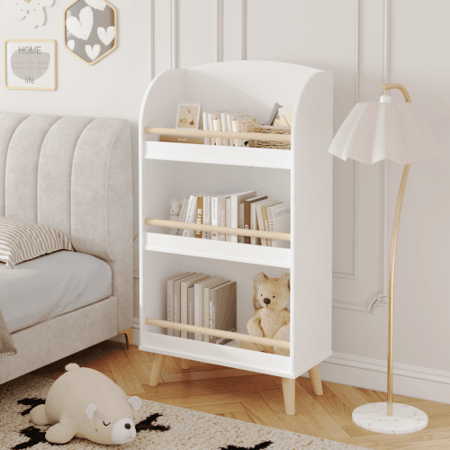 Fiber Board Children's 3-layer Bookshelf image 5