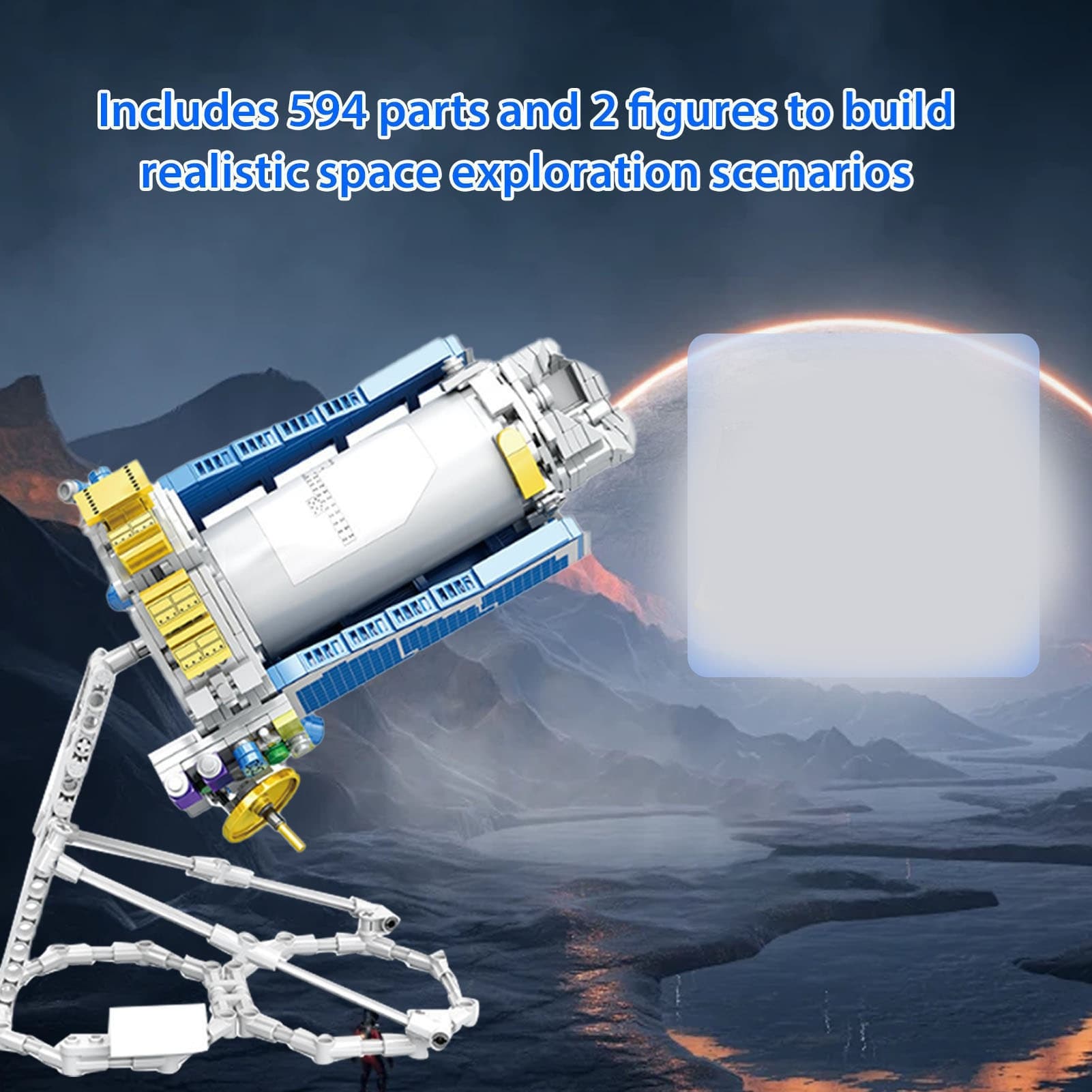 Kepler Space Telescope Building Set STEM Construction image 3