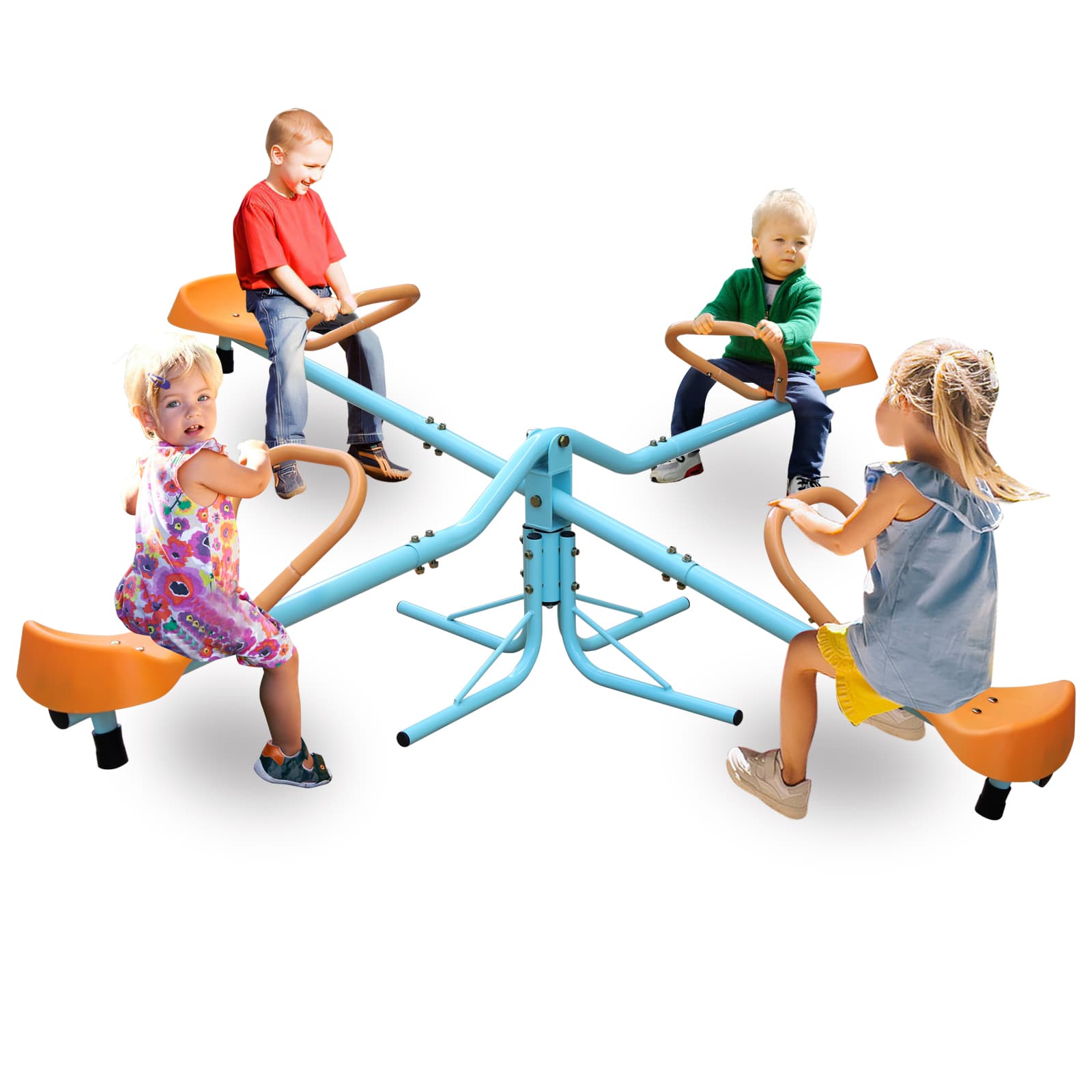 Outdoor Children's Rotating Seesaw image 6
