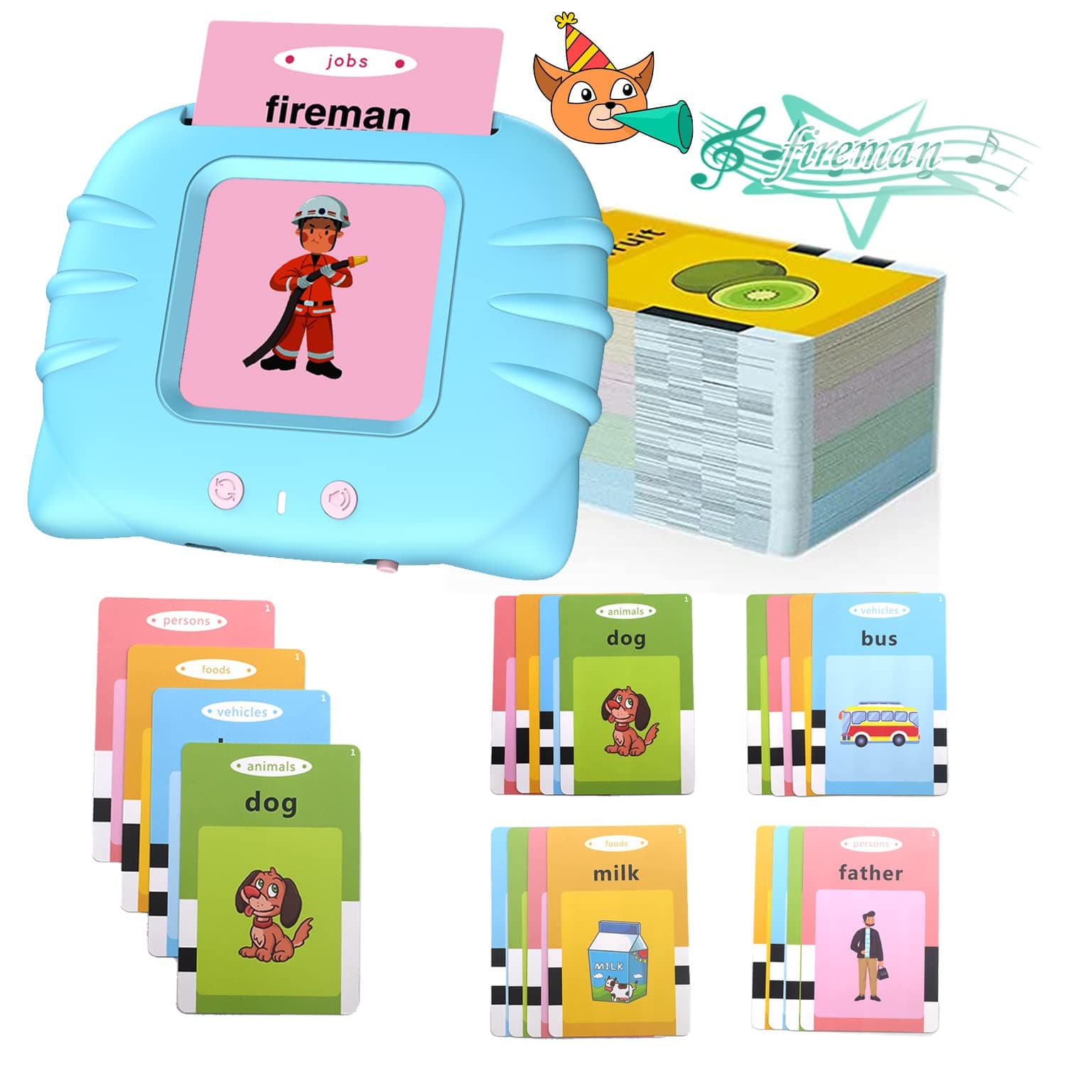Children's Enlightening Early Education Smart Pure English Card image 3