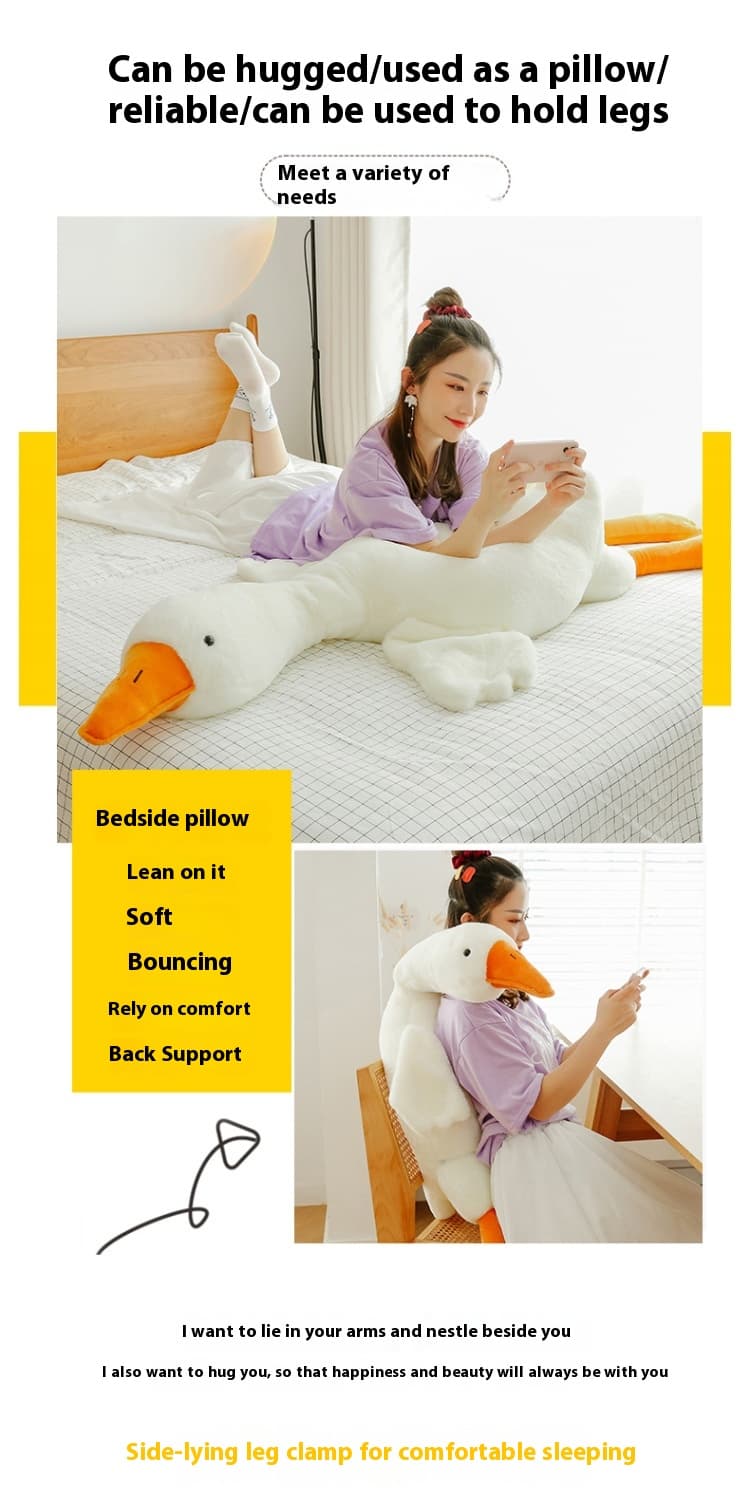 Cute Big White Geese Pillow Plush Toy image 6