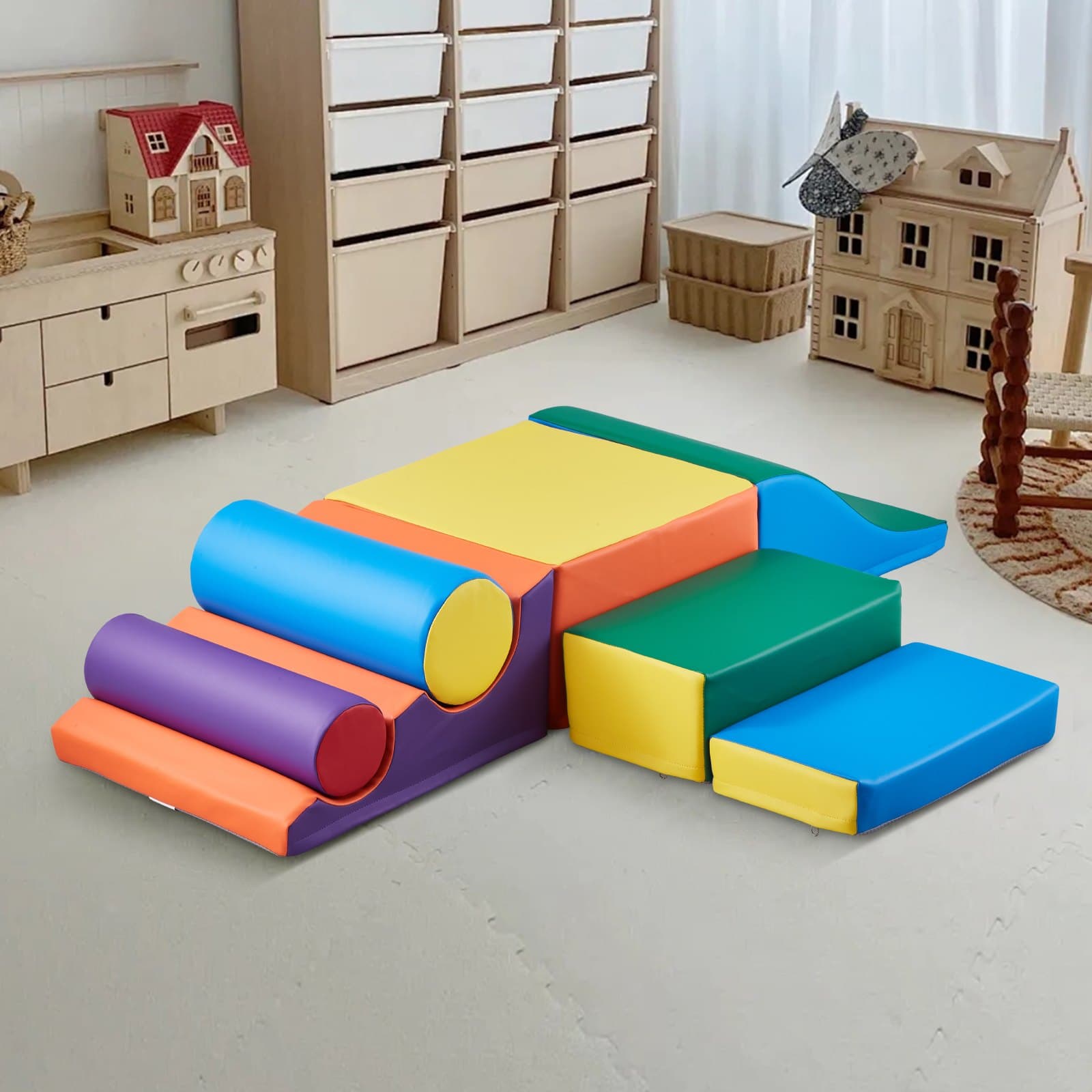 Climbing Toys 7 Piece Foam Climbing Blocks image 2