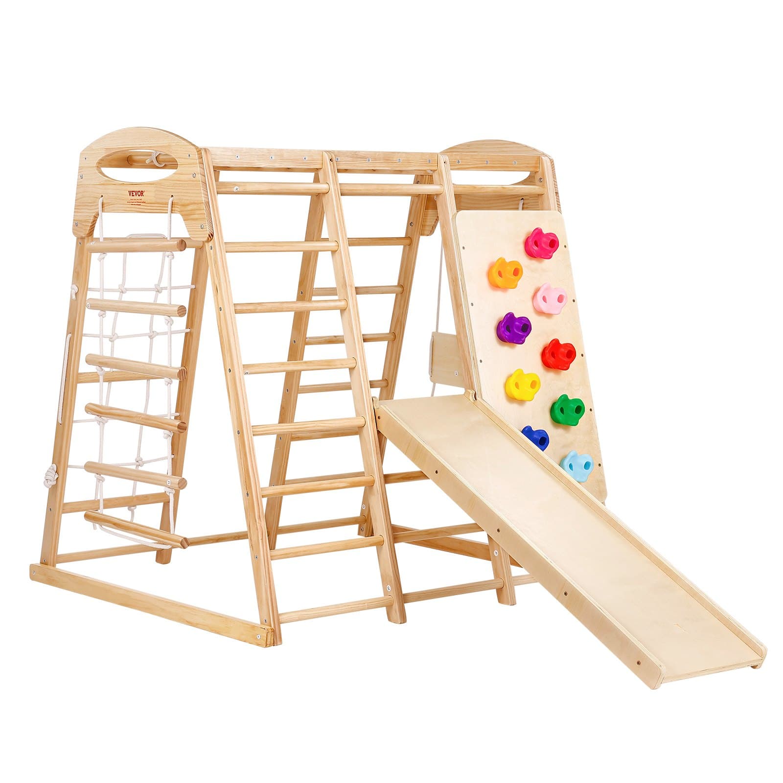 Indoor Jungle Gym, 7-in-1 Toddler Indoor Playground image 2