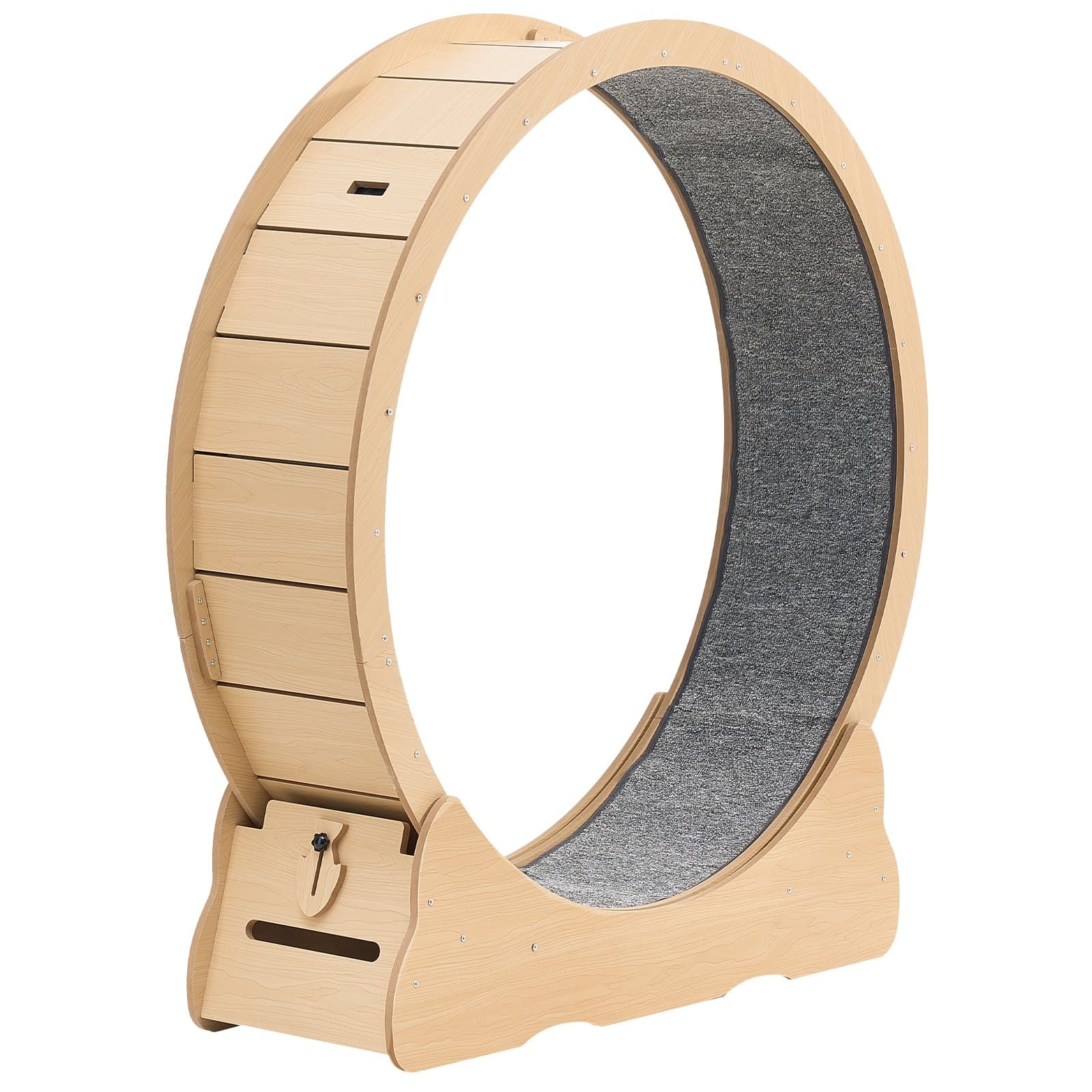 Cat Exercise Wheel, 48 In Wooden Cat image 2