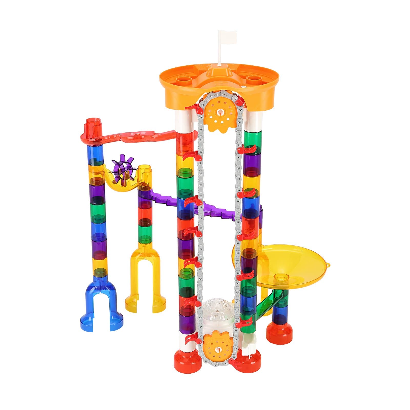 Marble Run Set, 153 PCS With Motorized image 2