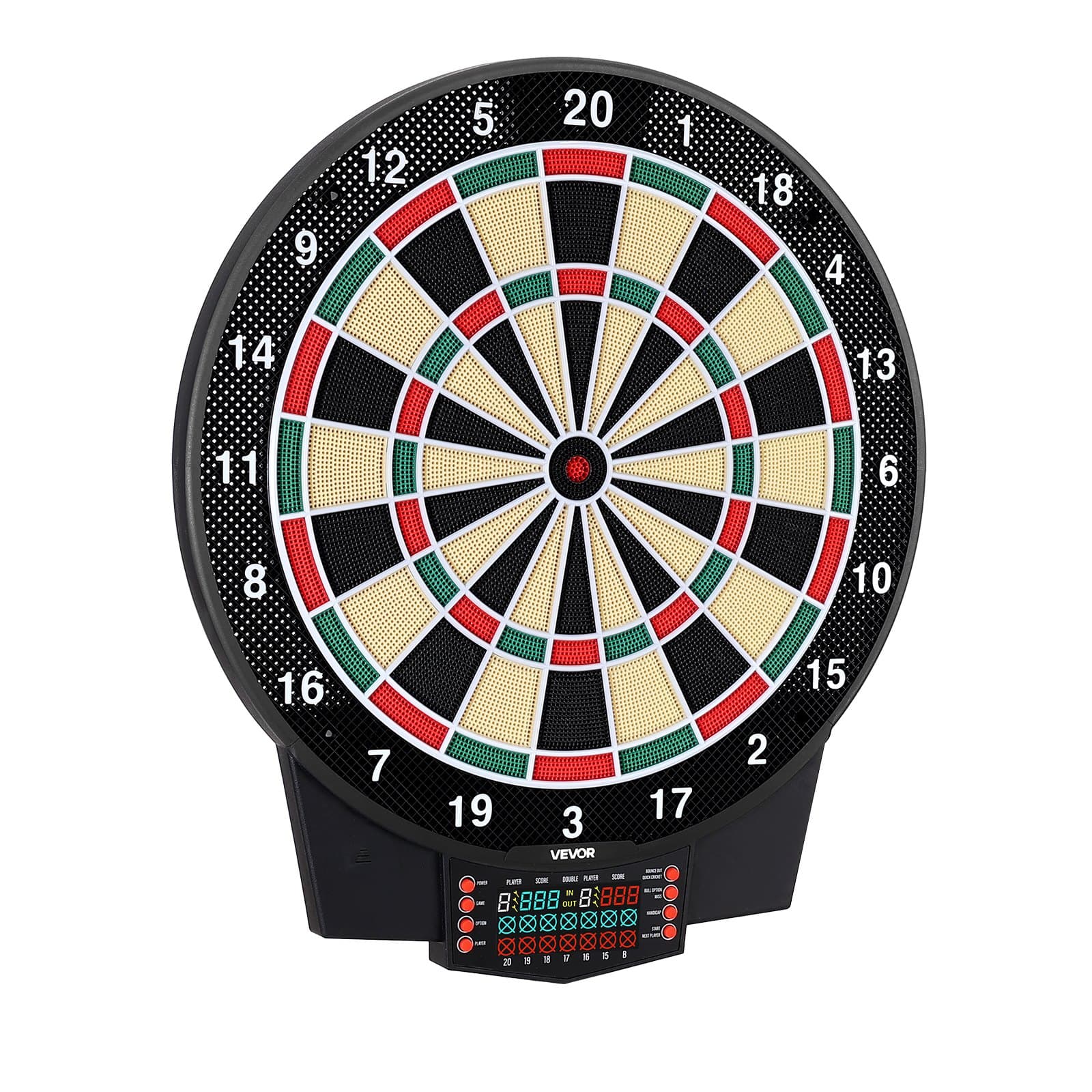 Electronic Dart Board, 15.5" Target Dartboard With image 2
