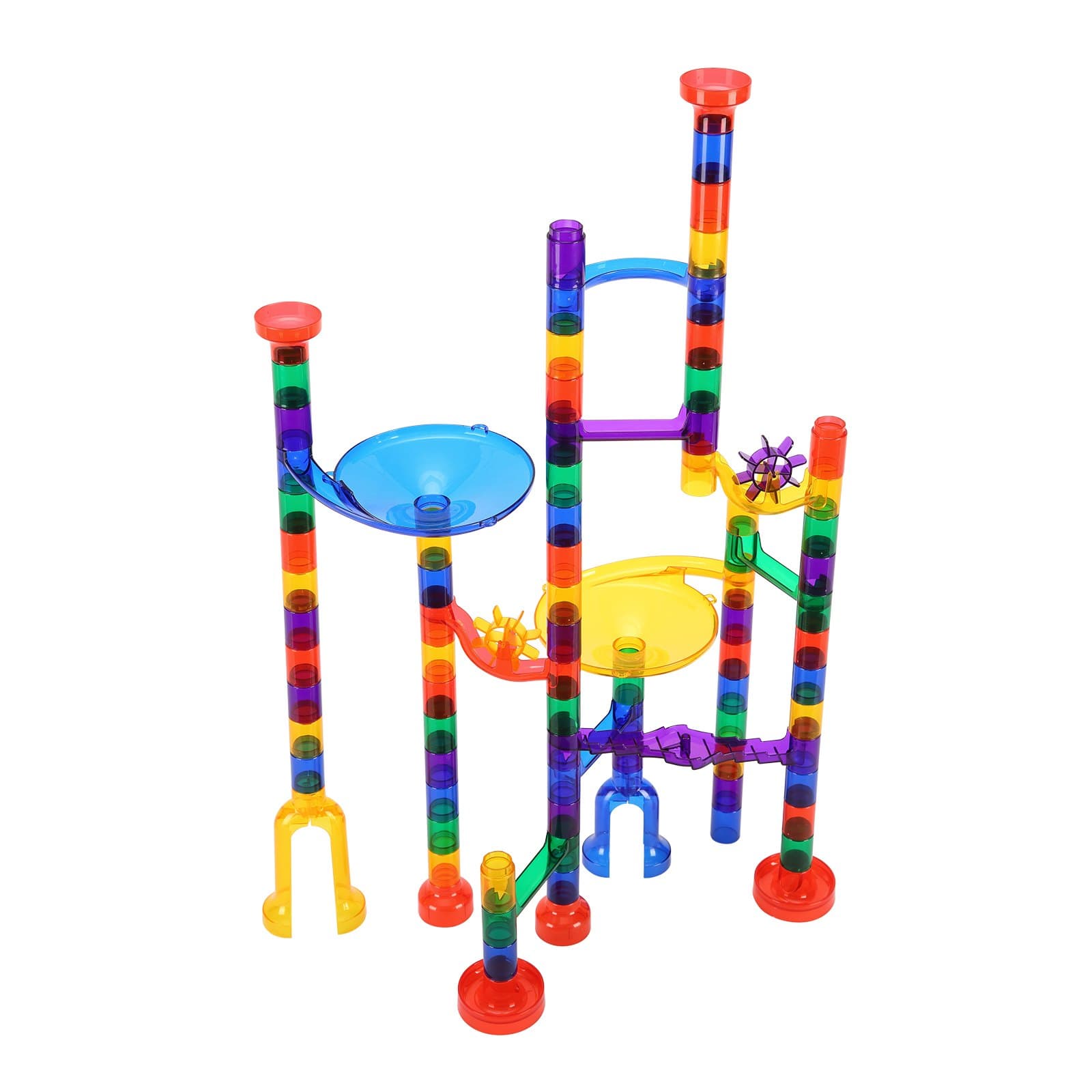 Marble Run Set, 110 Piece Marble Maze image 2