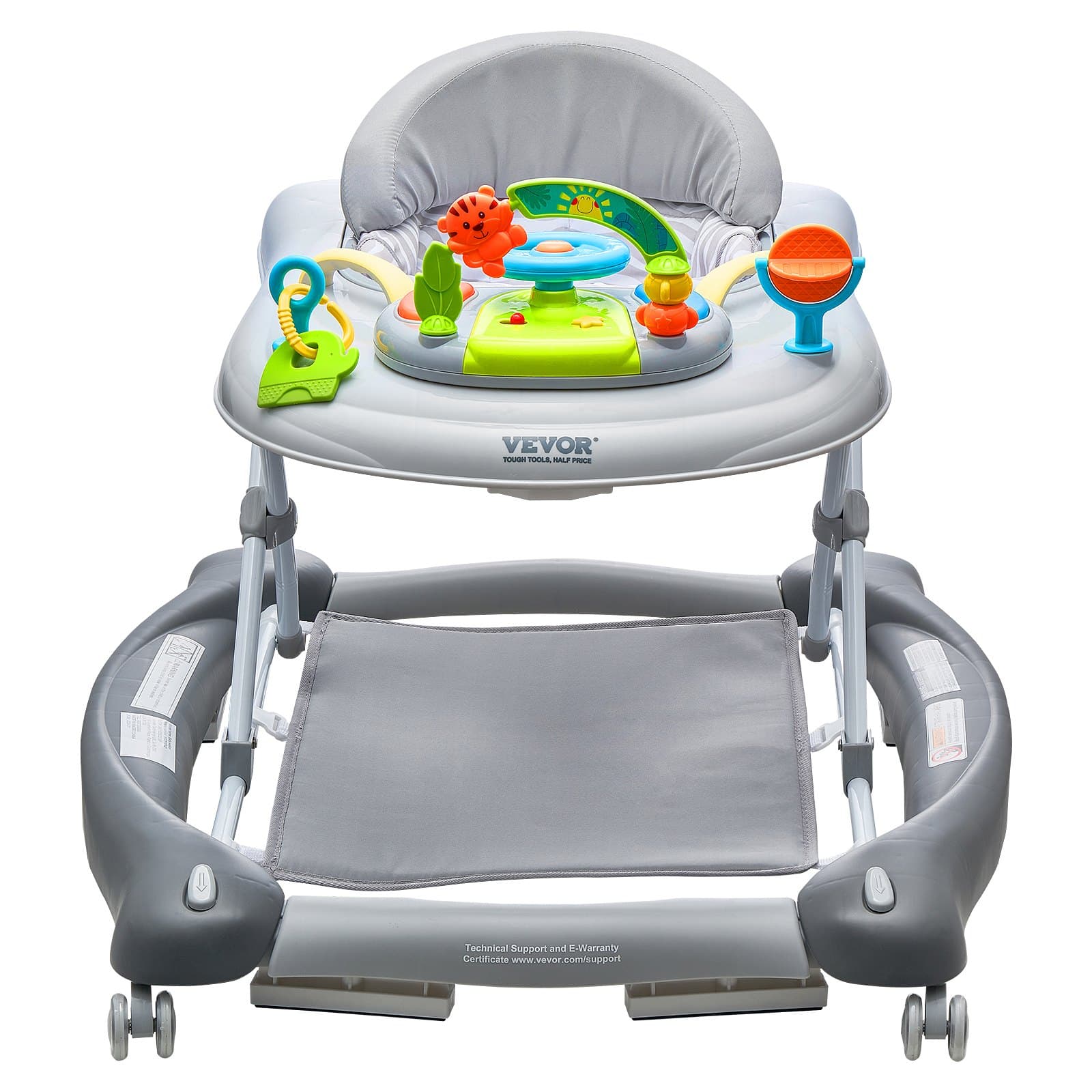 4-in-1 Baby Walker, Foldable Baby Activity Center image 2