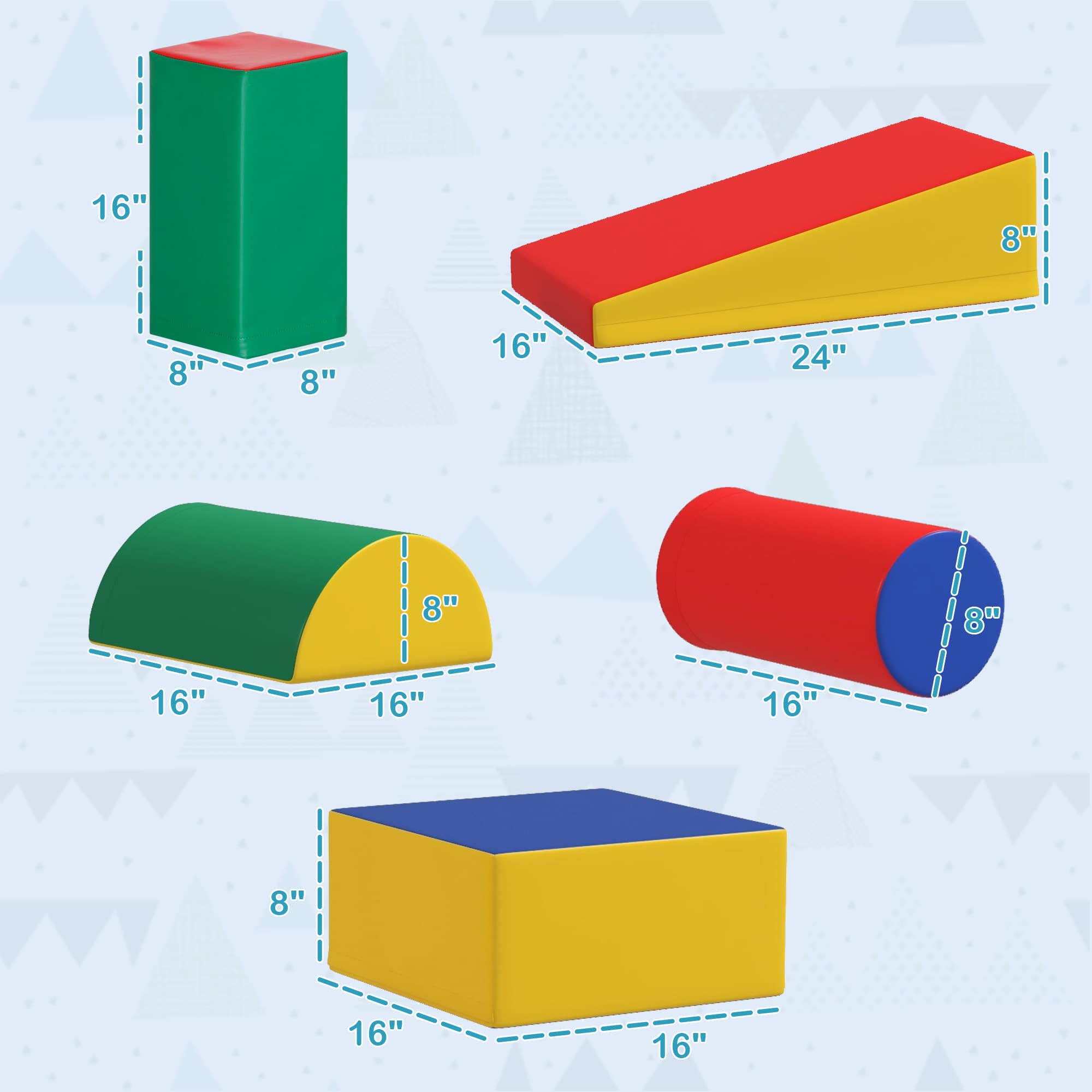 5 Piece Climb and Crawl Activity Play image 3
