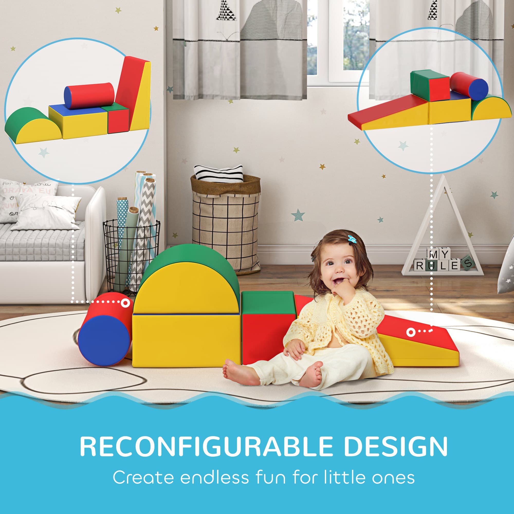 5 Piece Climb and Crawl Activity Play image 5