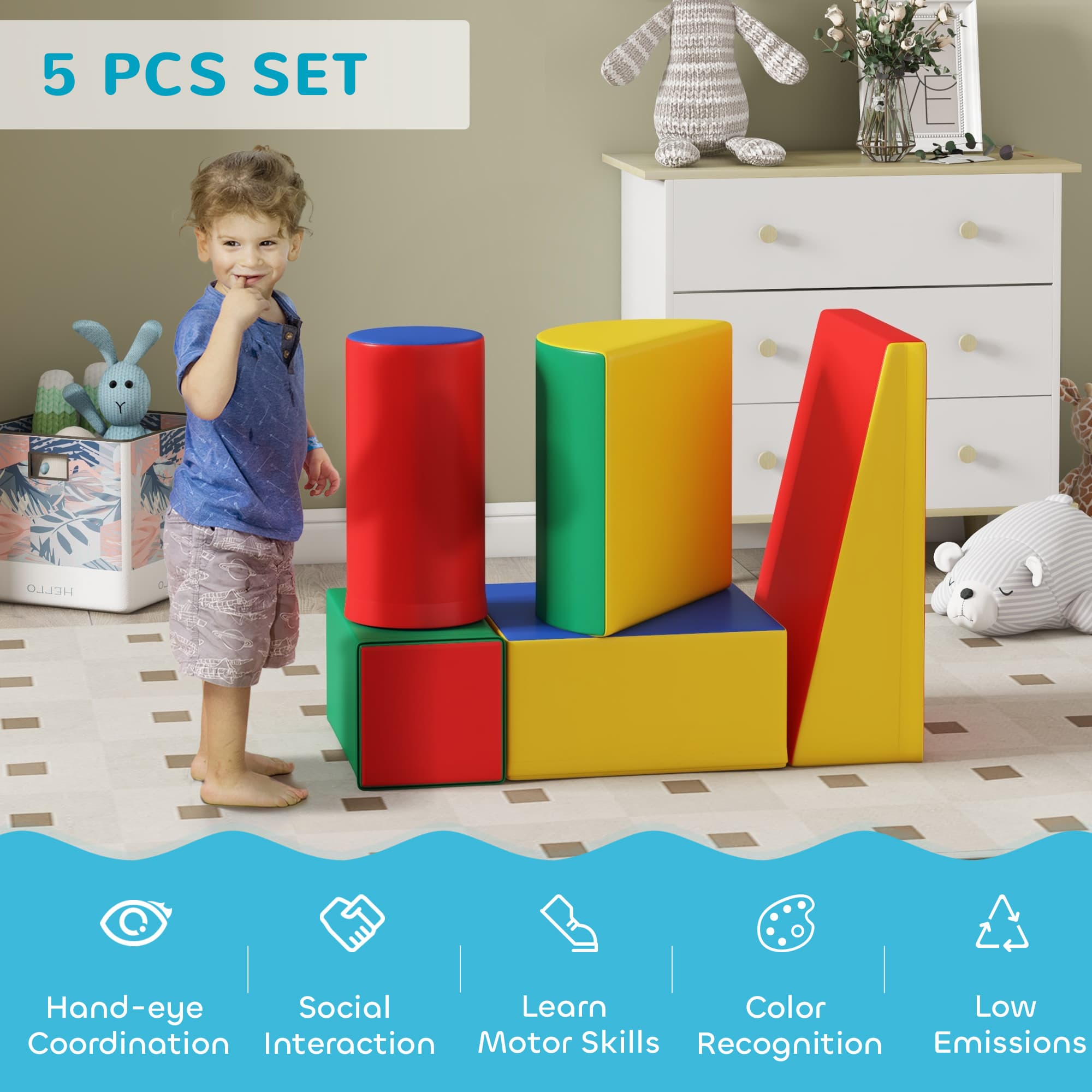 5 Piece Climb and Crawl Activity Play image 7