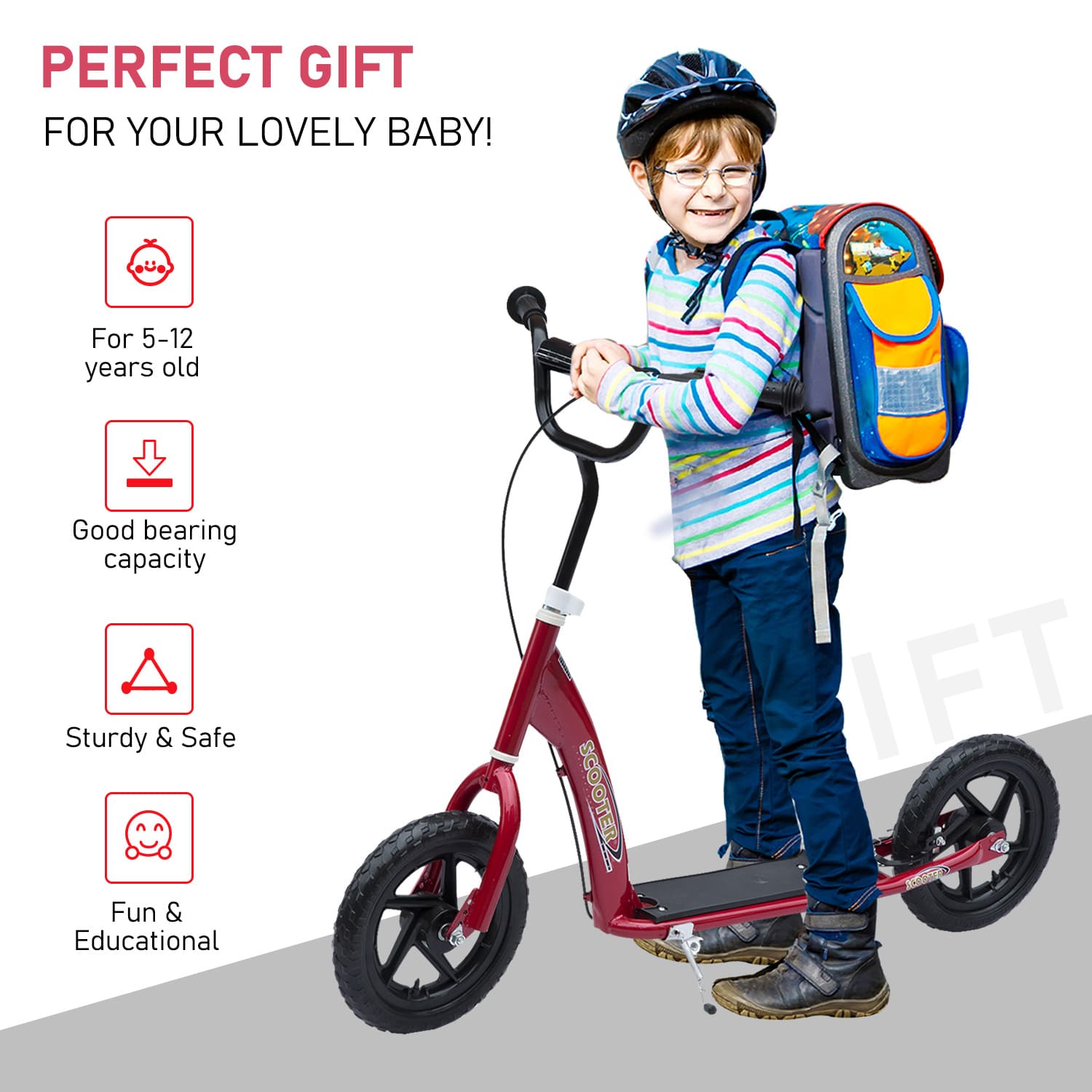 Kick Scooter for Kids 5-12 Years Old image 4