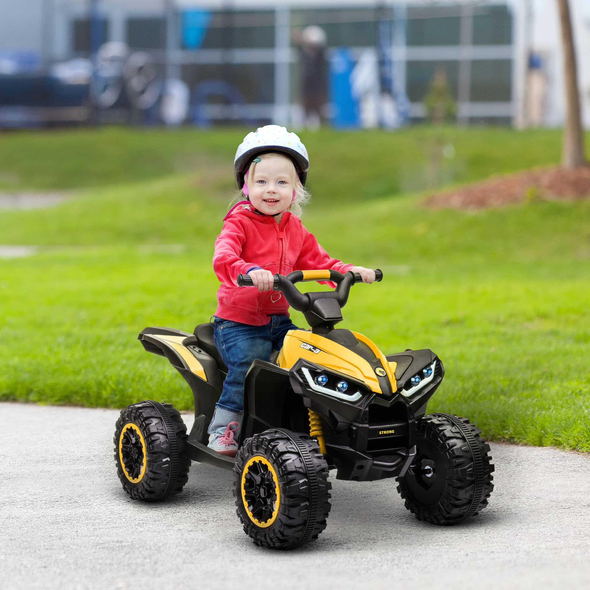 12V Kids ATV Quad Car with Forward image 2