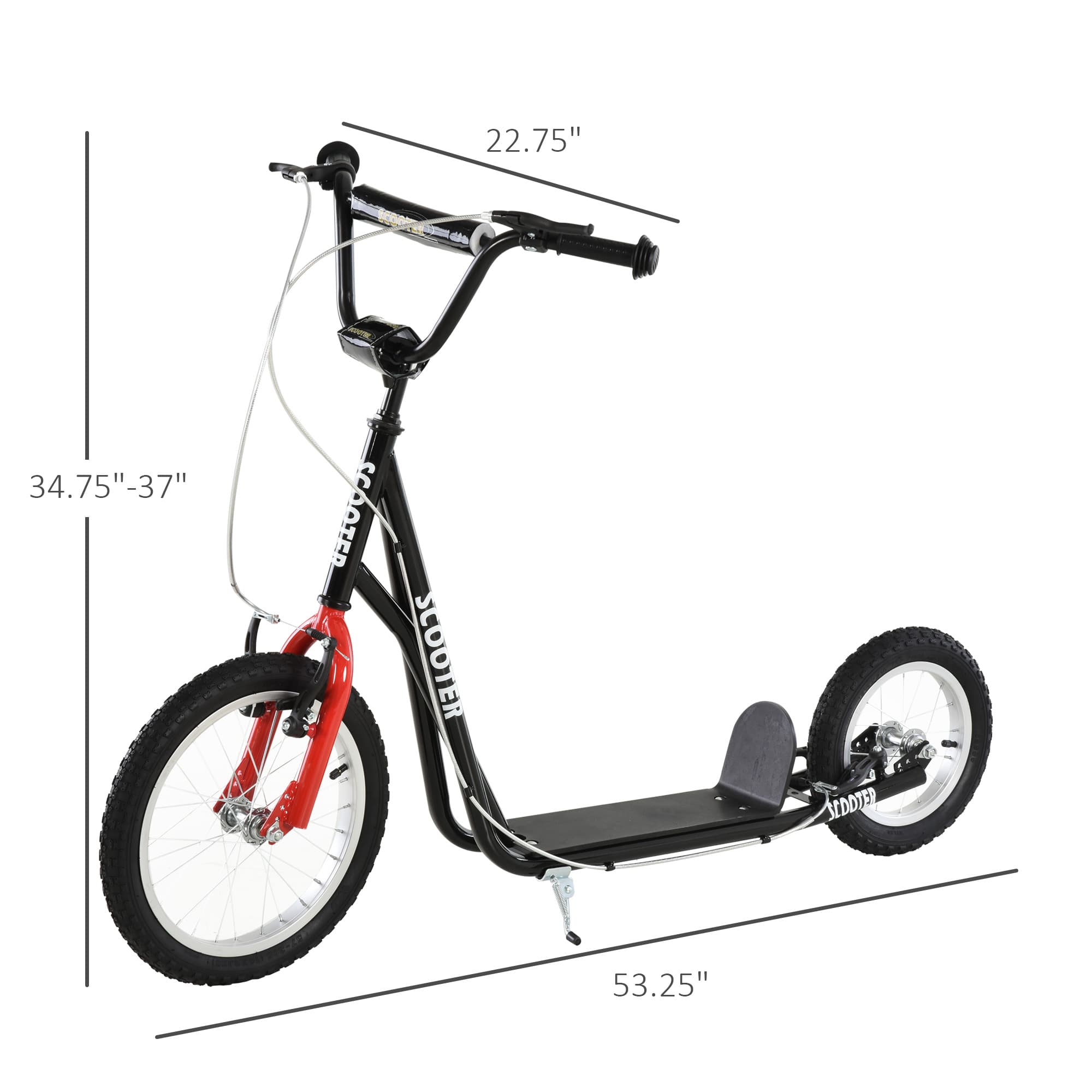 Teens Youth Scooter Ride On Toy with image 3