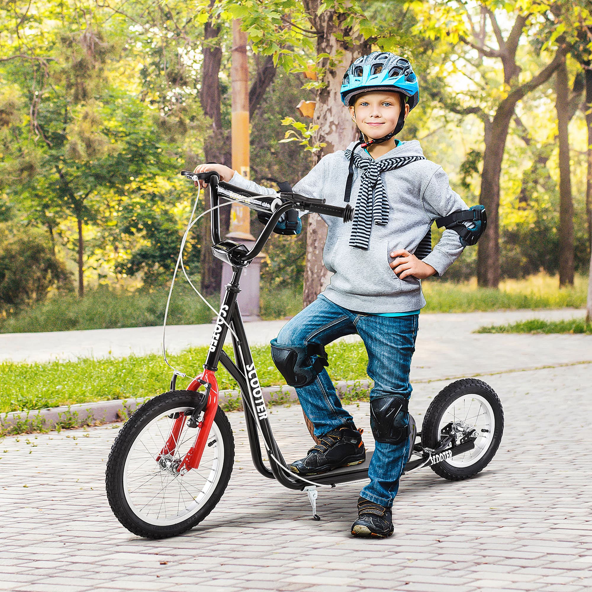 Teens Youth Scooter Ride On Toy with image 8