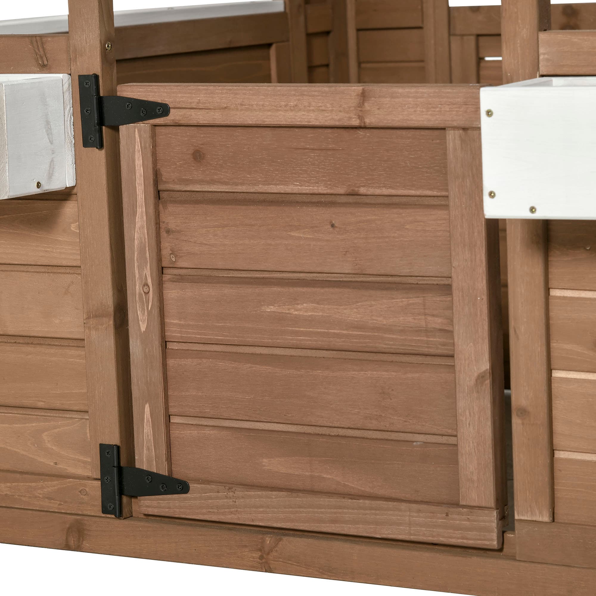 Kids Wooden Playhouse, Outdoor Garden Games Cottage image 7
