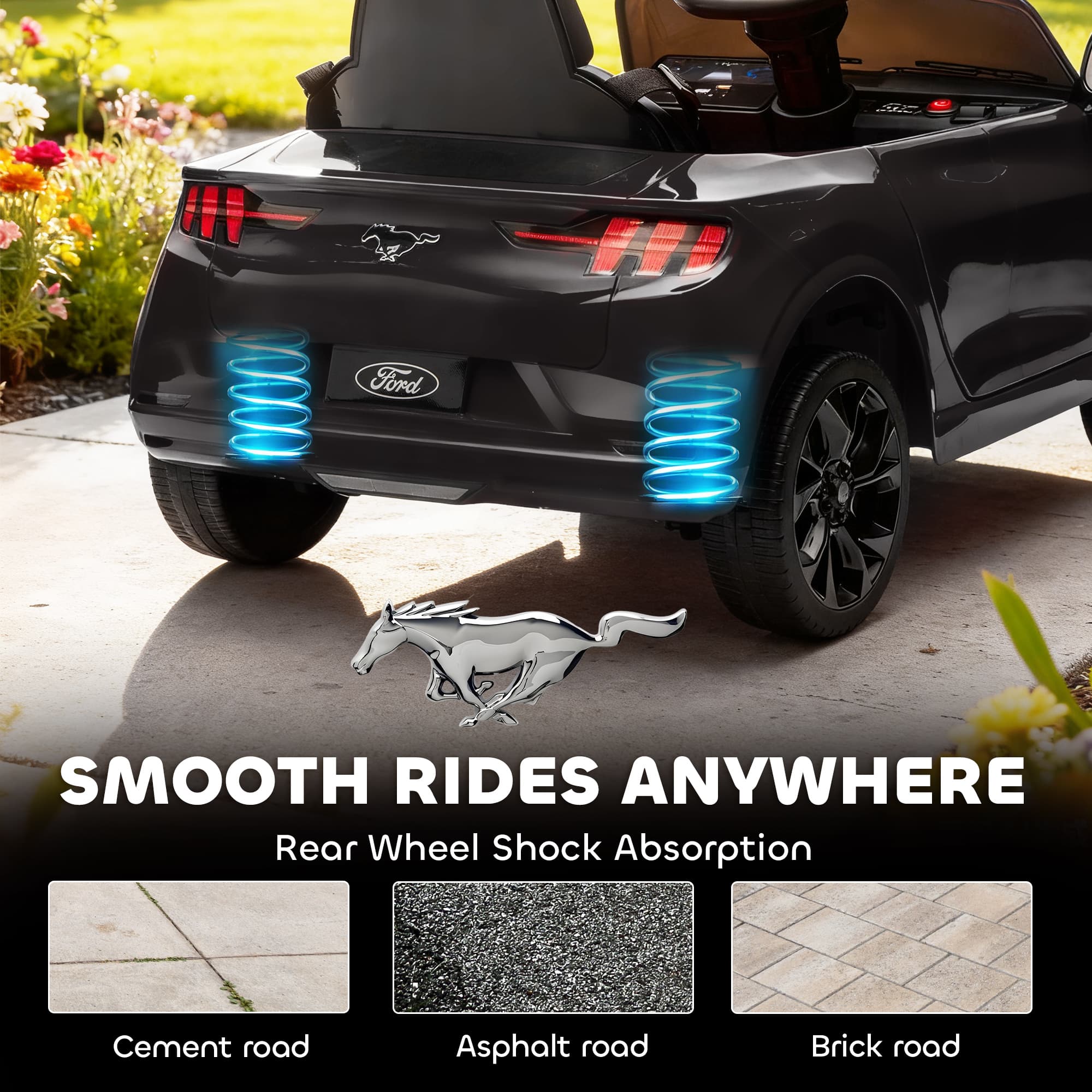 12V Kids Ride On Car, Licensed Ford image 8