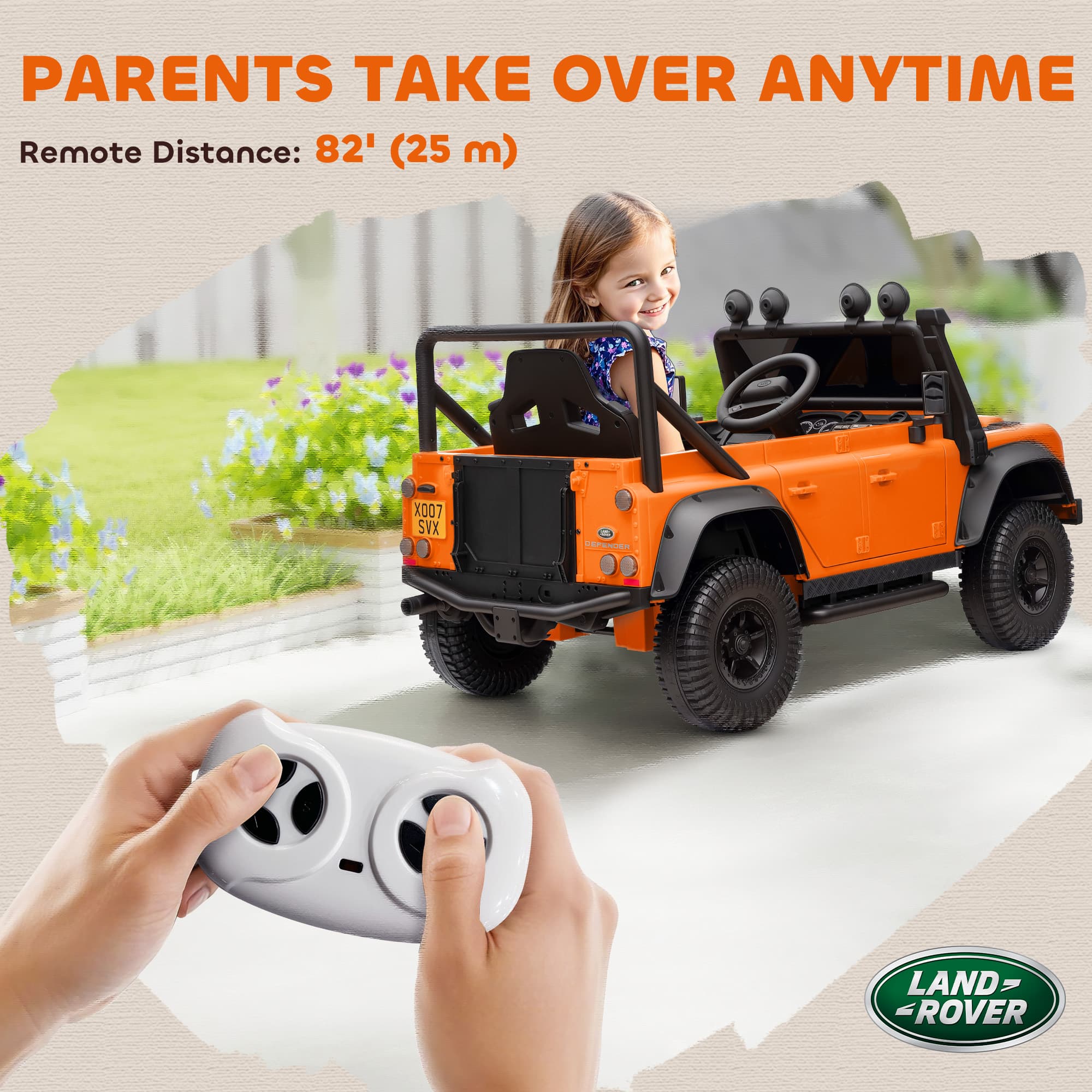 Land Rover Licensed Electric Car for Kids image 7