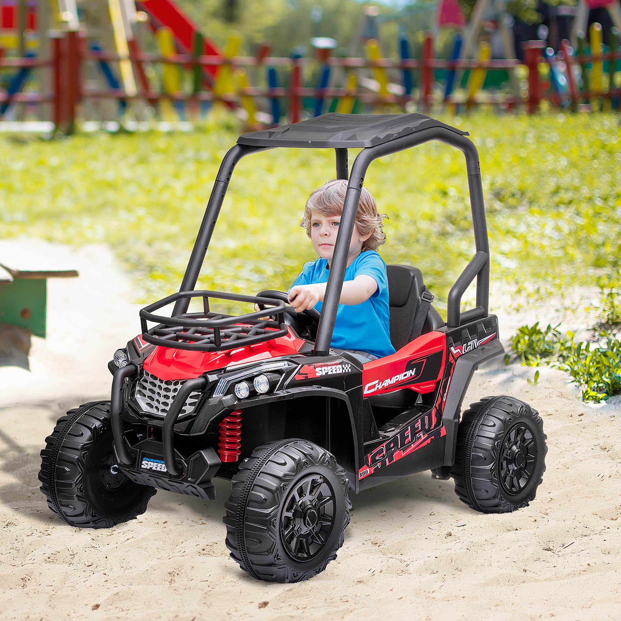 12V Kids UTV with Music, Lights, MP3/USB image 2