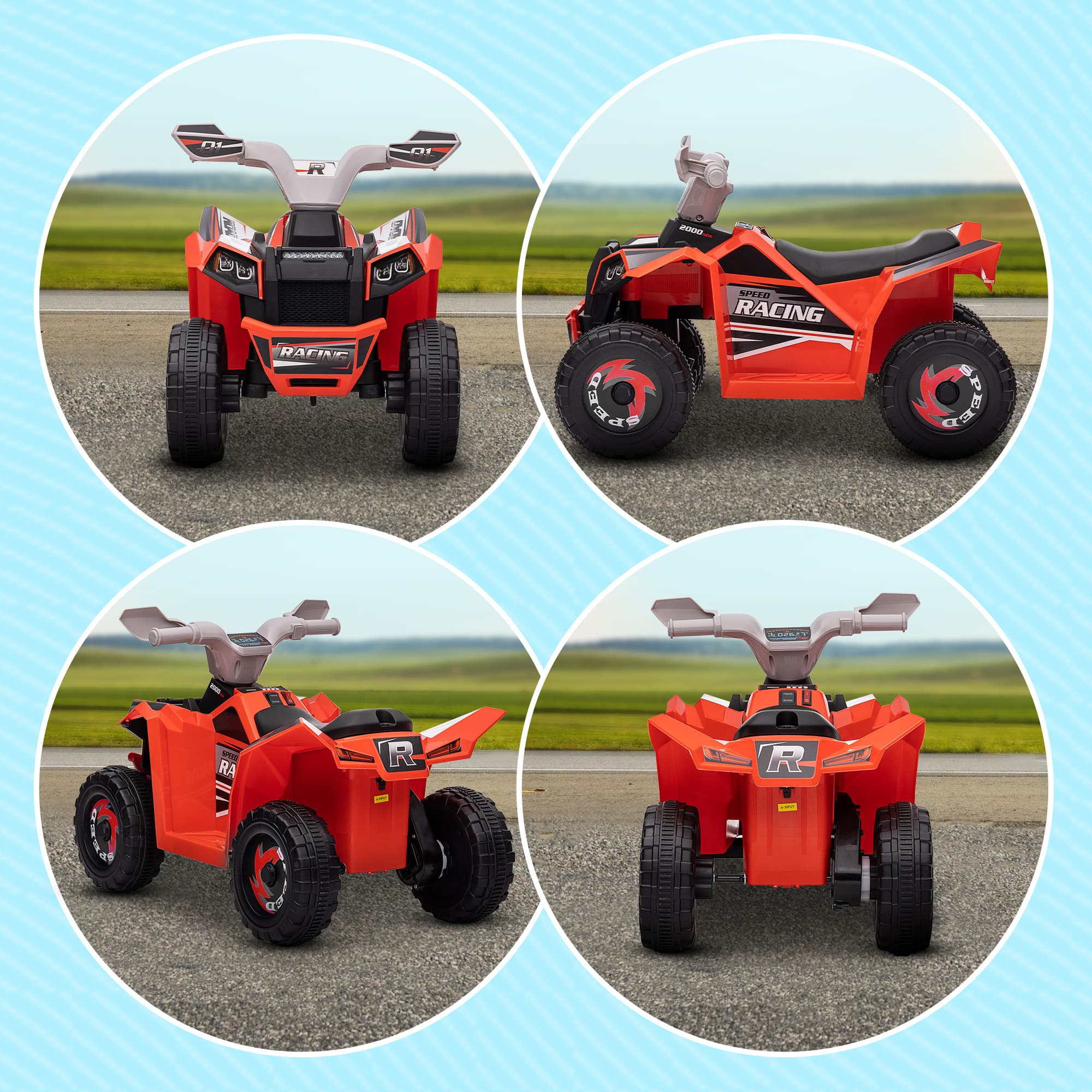 6V Electric Toy Car with Forward Backward image 7