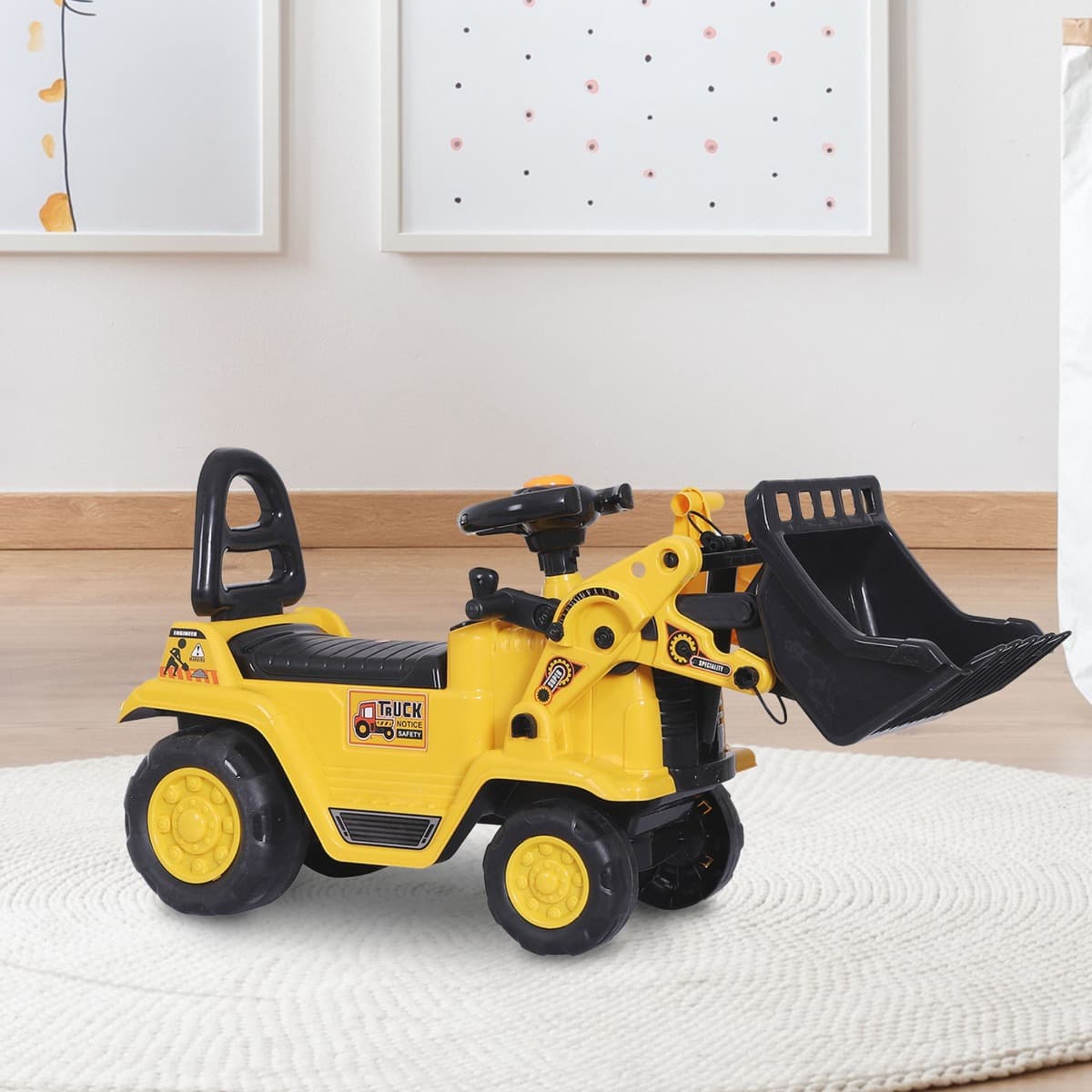 3 in 1 Ride On Toy Bulldozer image 7