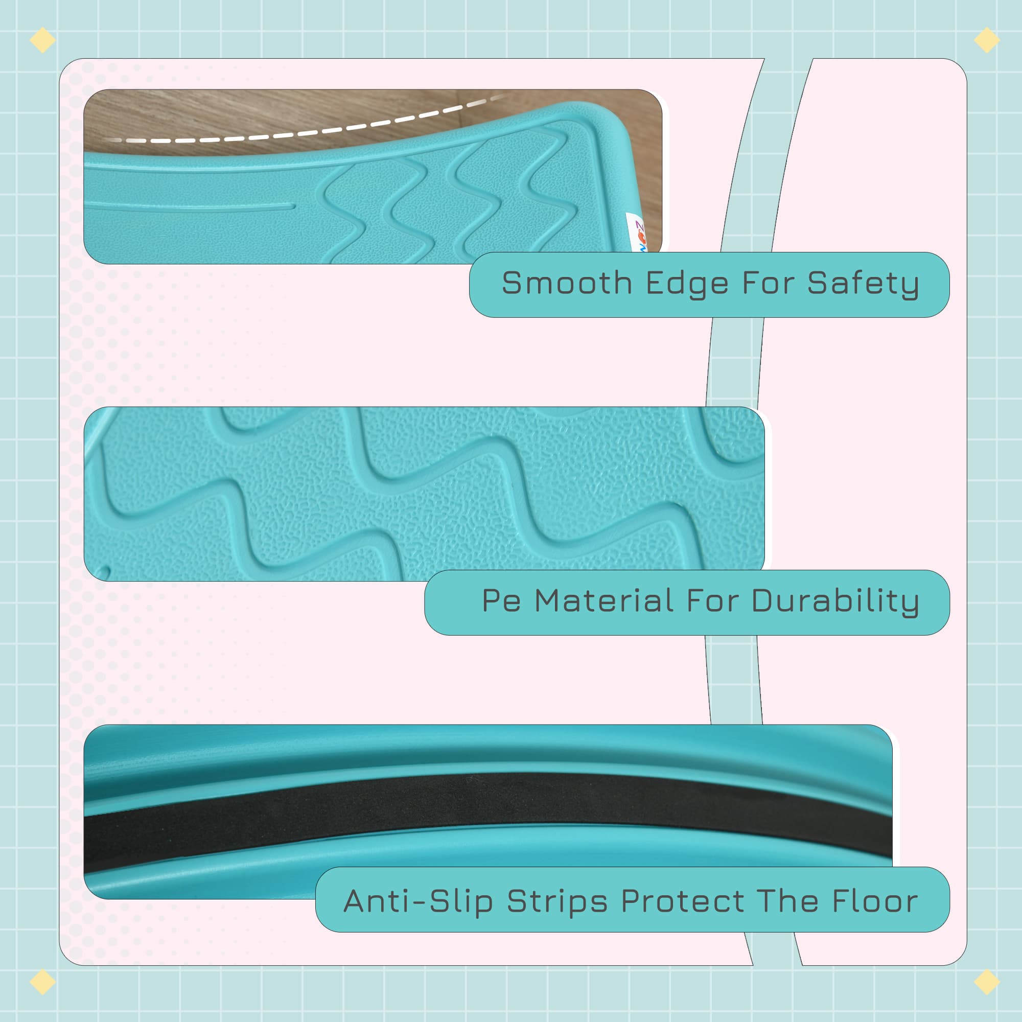 32.3" Balance Board, Wobble Board for Kids image 6
