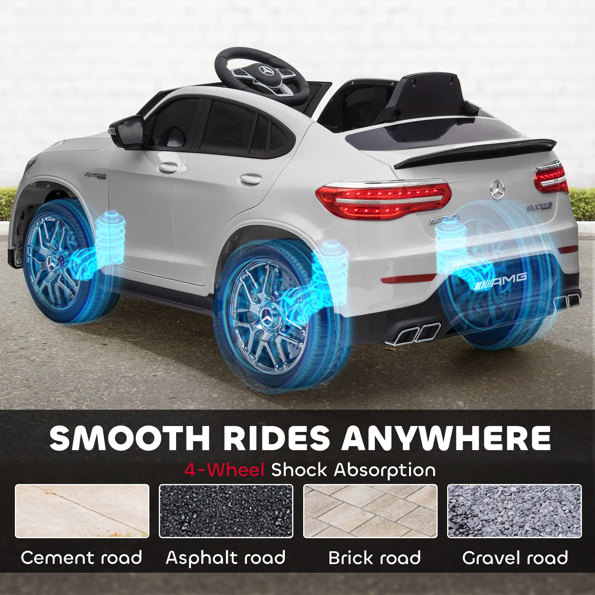 12V Toddler Ride On Car with Remote image 8