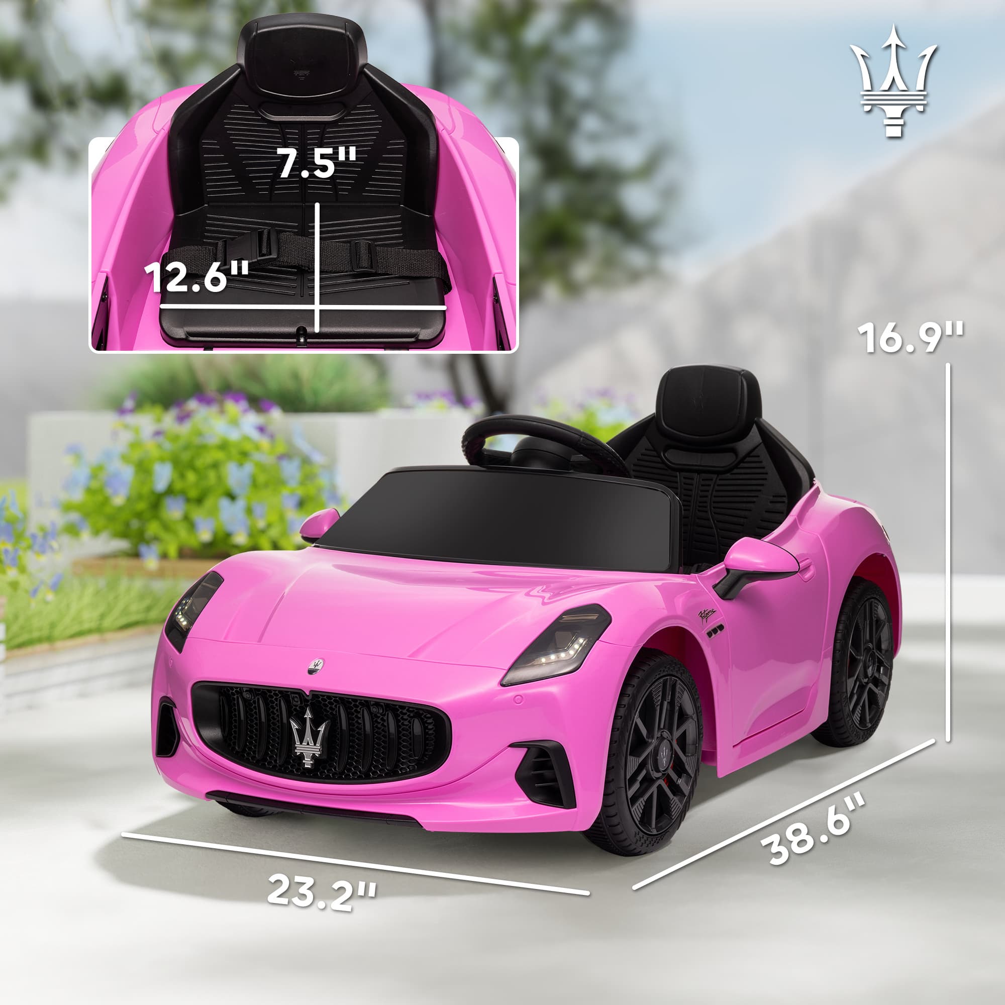 Maserati Gran Turismo Licensed 12V Kids Electric image 3