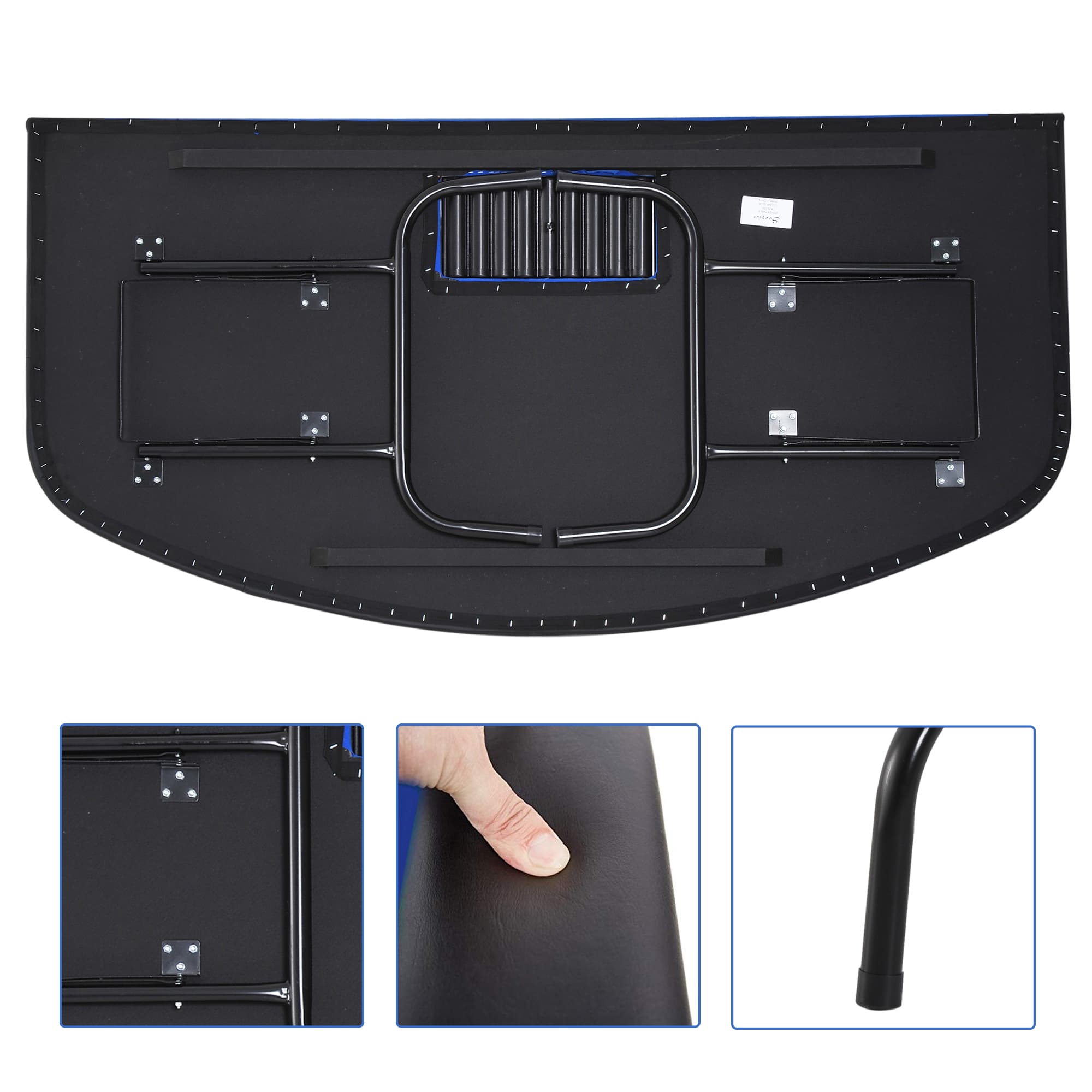 Poker Table Foldable, 72" Blackjack Table for image 5