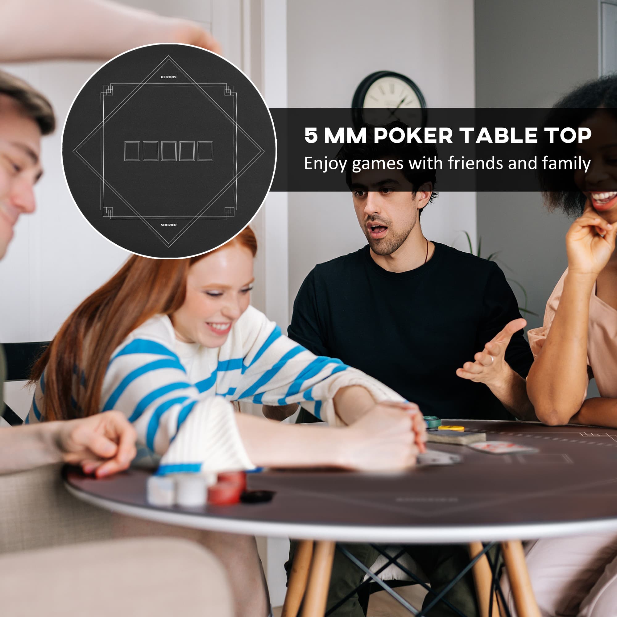 Poker Mat Texas Holdem Poker Table Top image 4