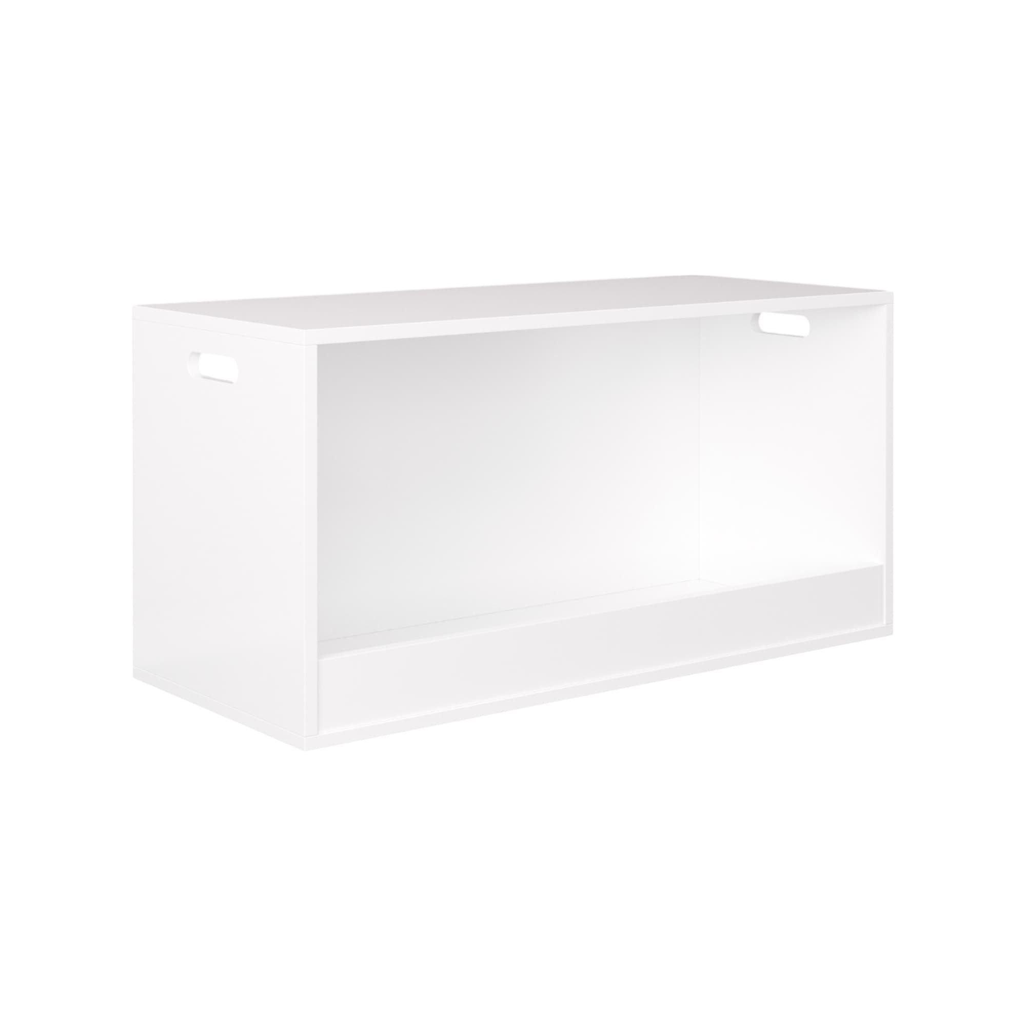 Open Toy Storage Box For Kids, White image 9