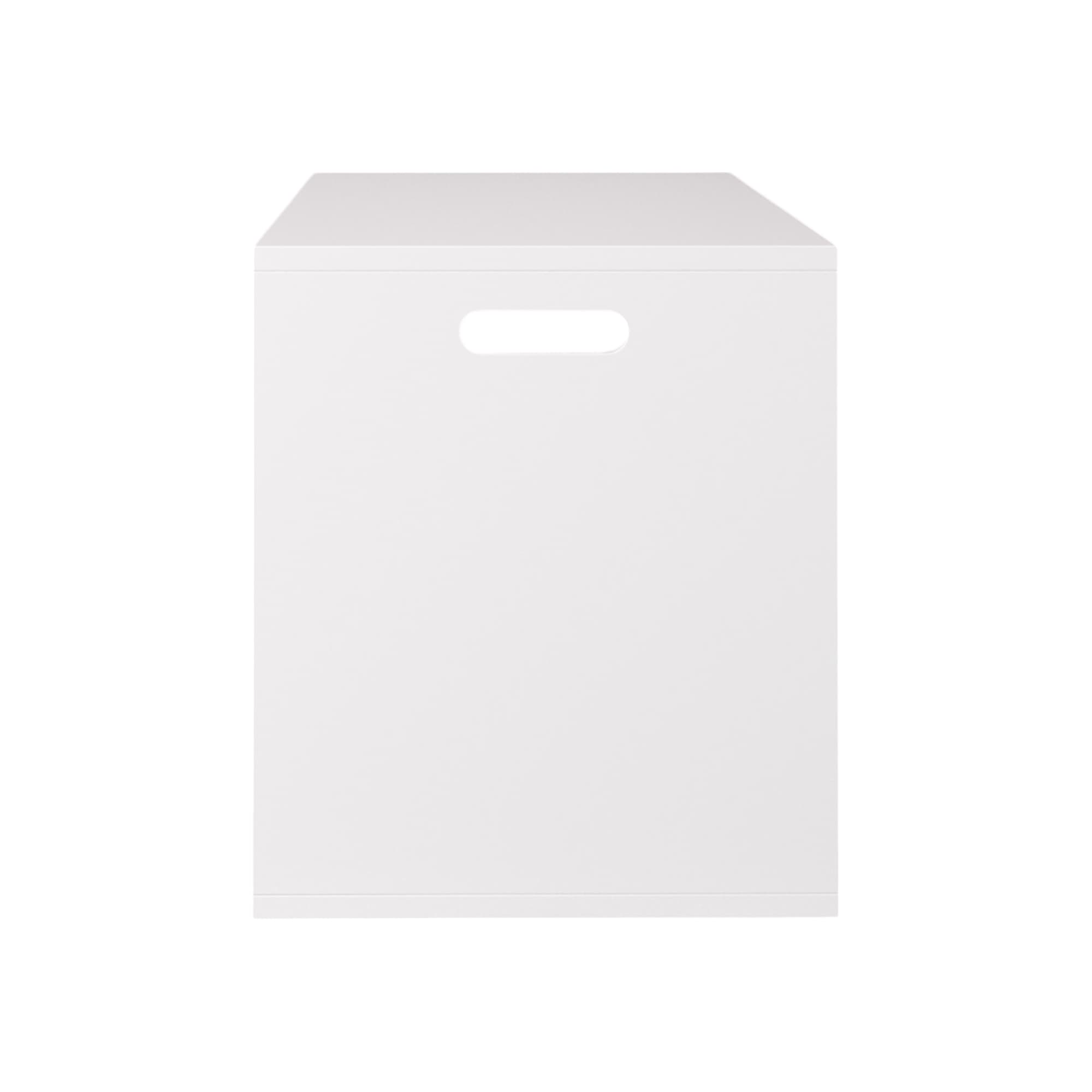 Open Toy Storage Box For Kids, White image 8