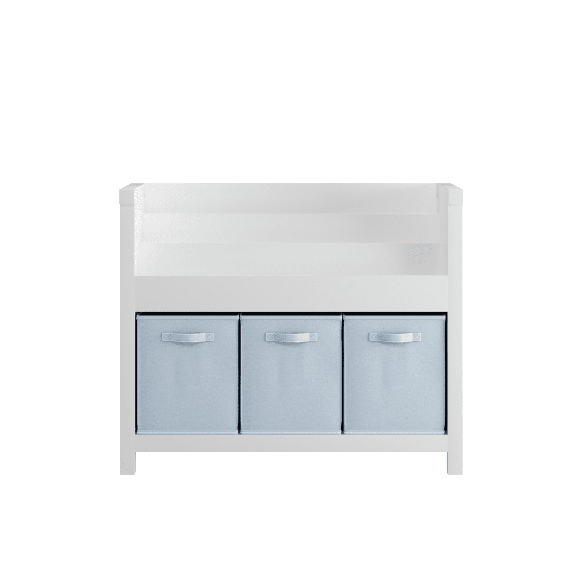 Kids Bookshelf With 3 Tier Front-Facing Storage image 11