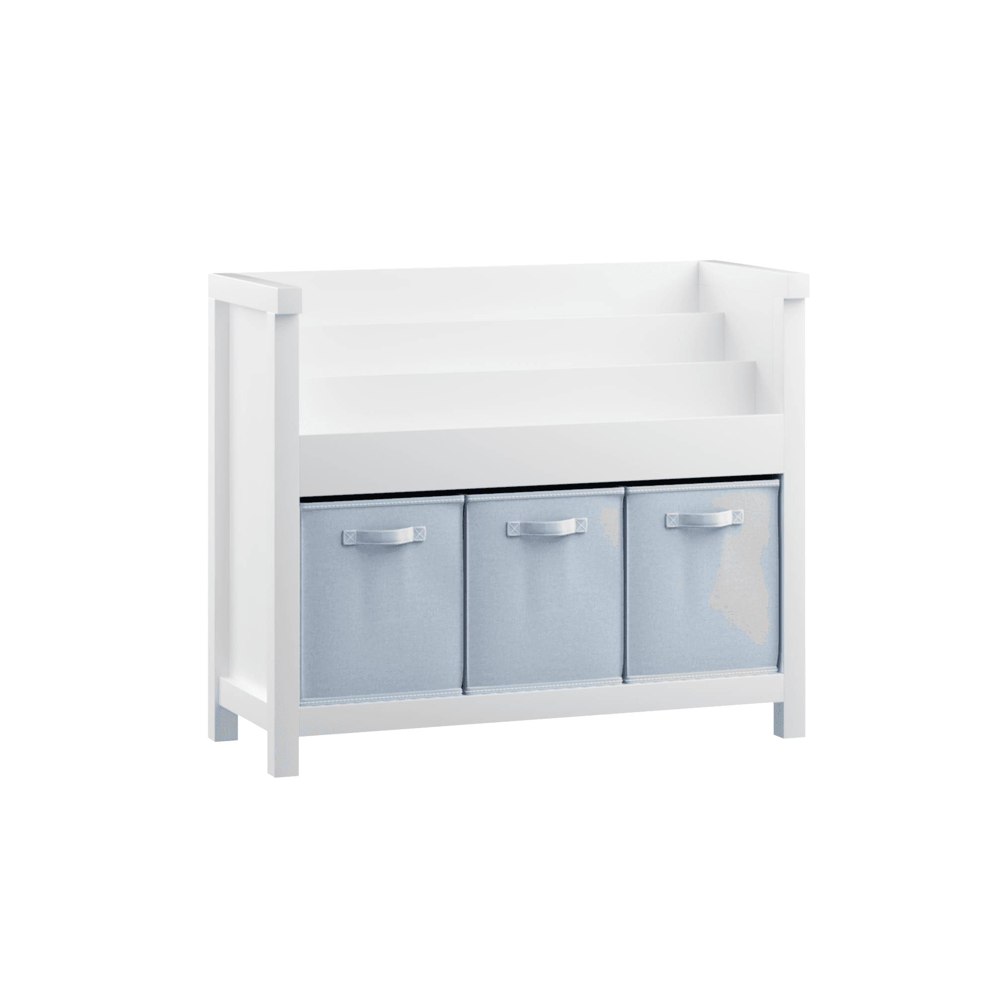 Kids Bookshelf With 3 Tier Front-Facing Storage image 12