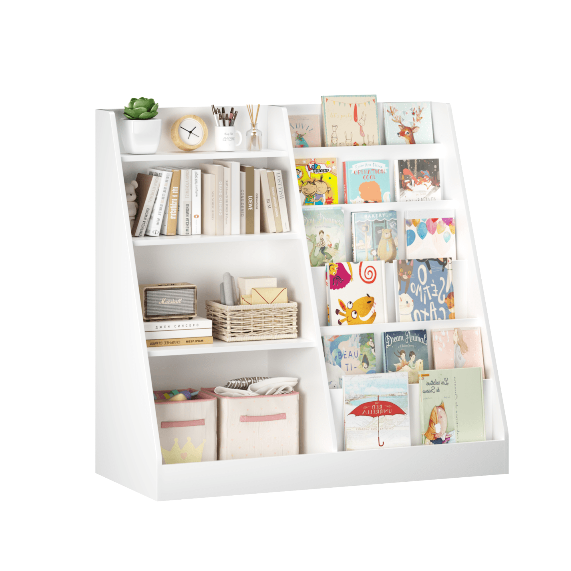 New Kids Bookshelf And Toy Storage Organizer image 11