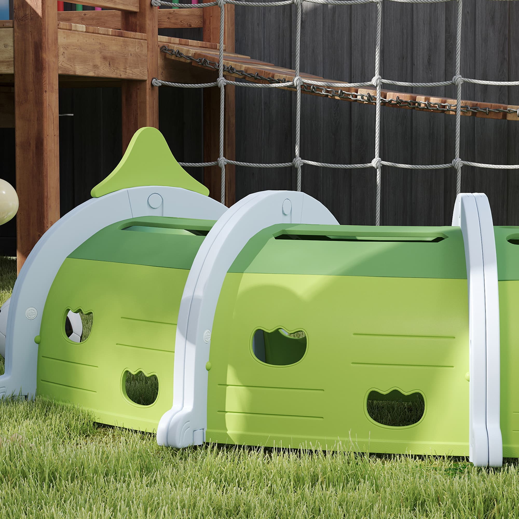 Crocodile Design Kids Play Tunnel for Kids image 8