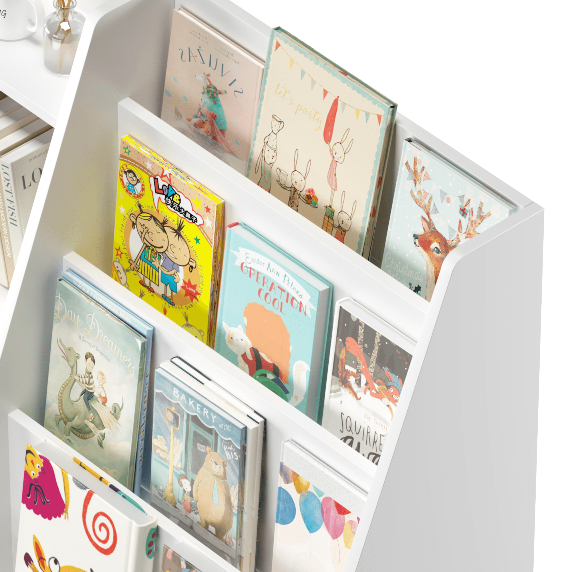 New Kids Bookshelf And Toy Storage Organizer image 10