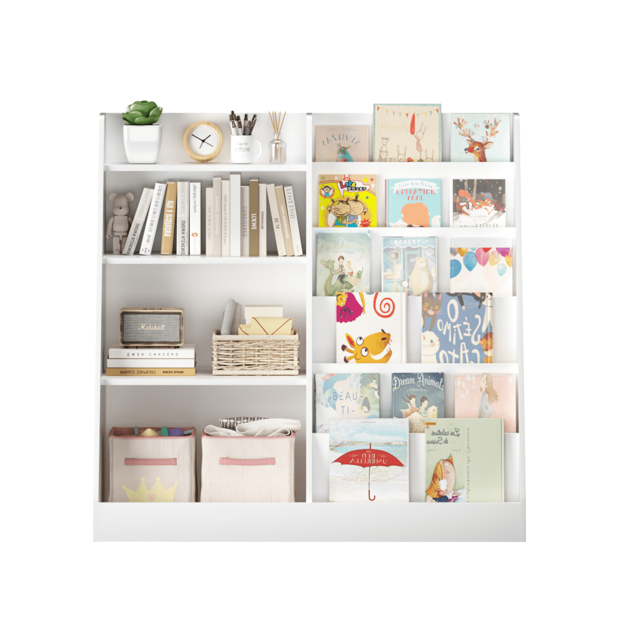New Kids Bookshelf And Toy Storage Organizer image 12