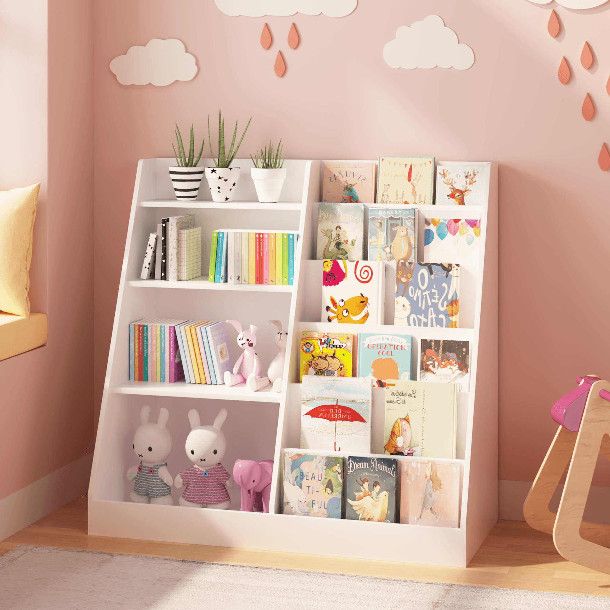 New Kids Bookshelf And Toy Storage Organizer image 6
