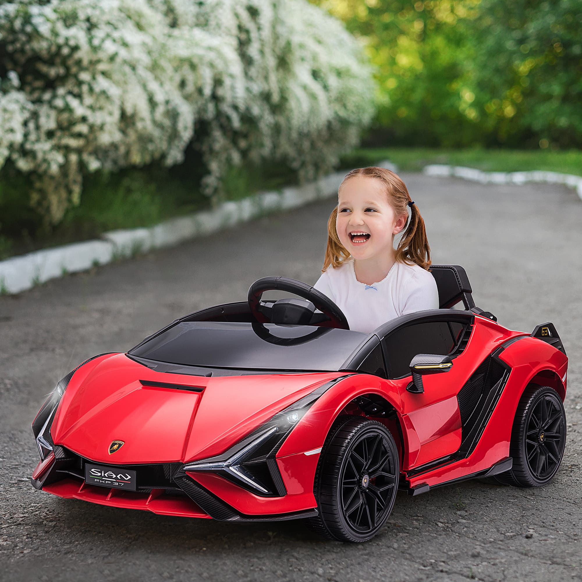 12V Lamborghini SIAN Licensed Electric Car for image 2