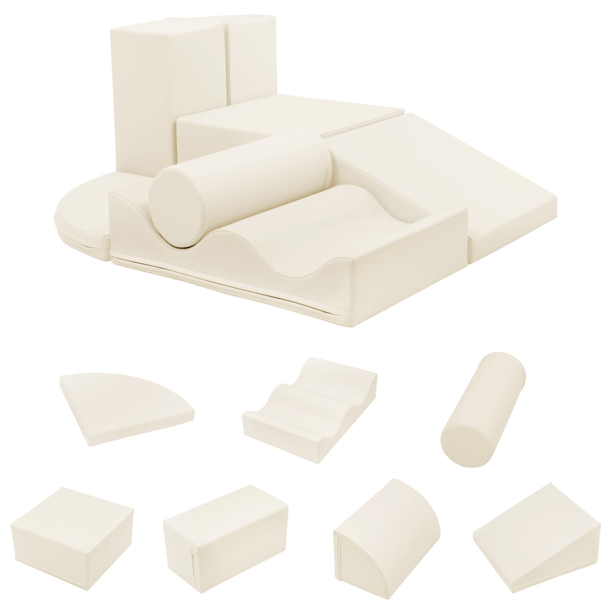 7-Piece Indoor Climbing Foam For Kids, Soft image 11