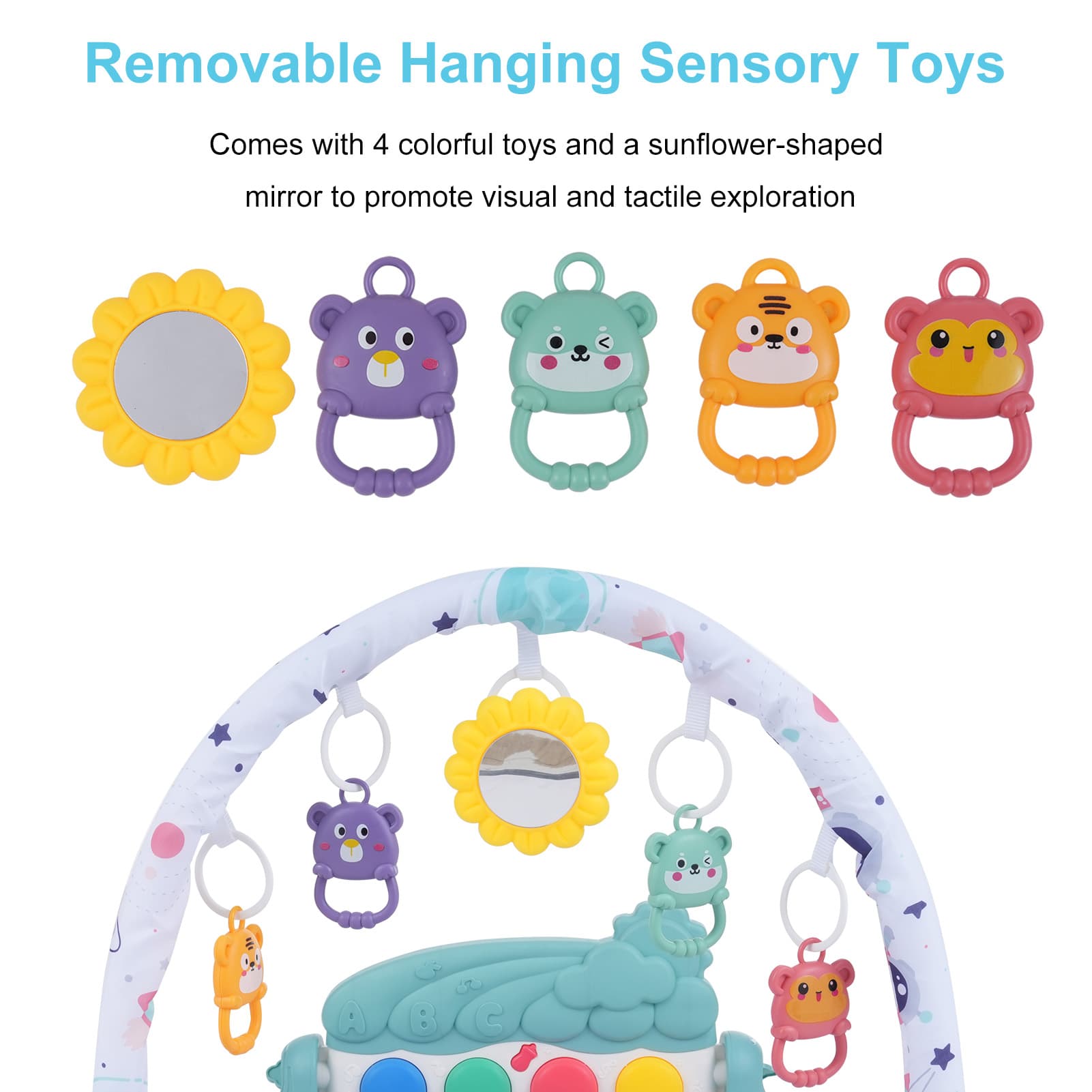 Baby Play Mat With Piano Keyboard & image 6